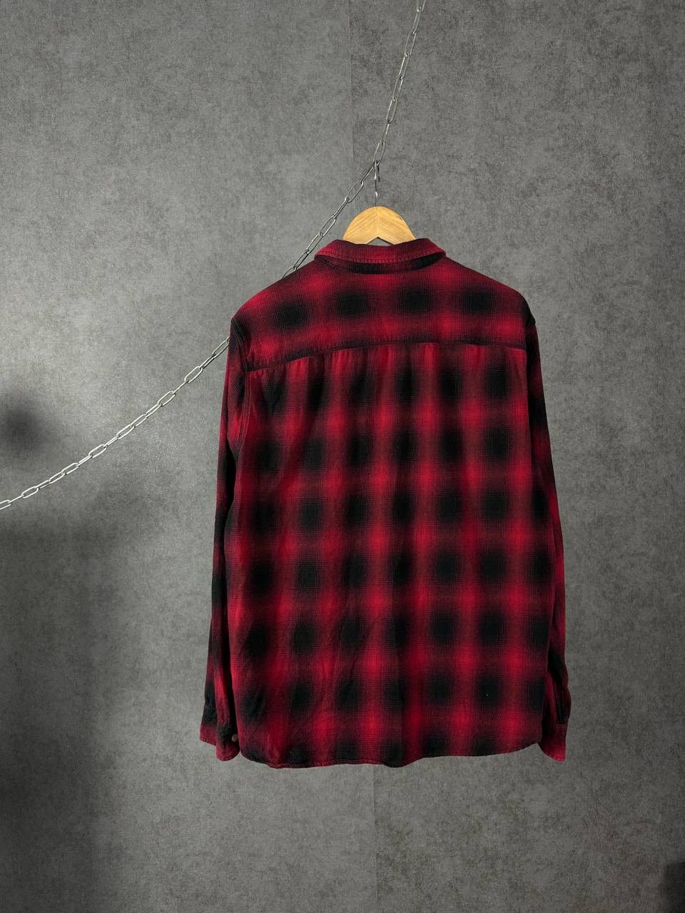 Allsaints Allsaints luxury designer flannel logo relaxed shirt Size US L / EU 52-54 / 3 - 6 Thumbnail