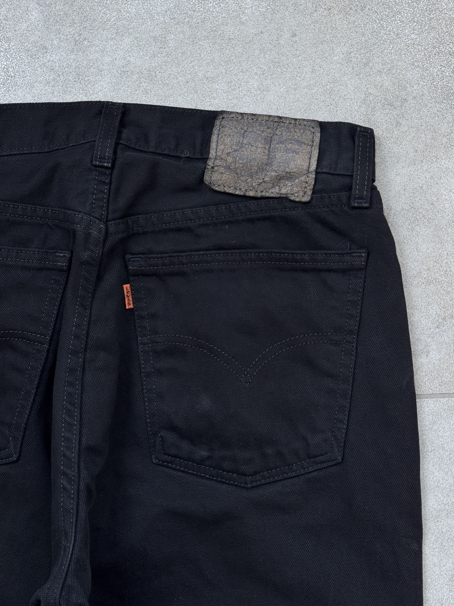 Levi's Vintage Levi's 615 Black Denim Jeans 30x31 Size US 33 - 6 Thumbnail