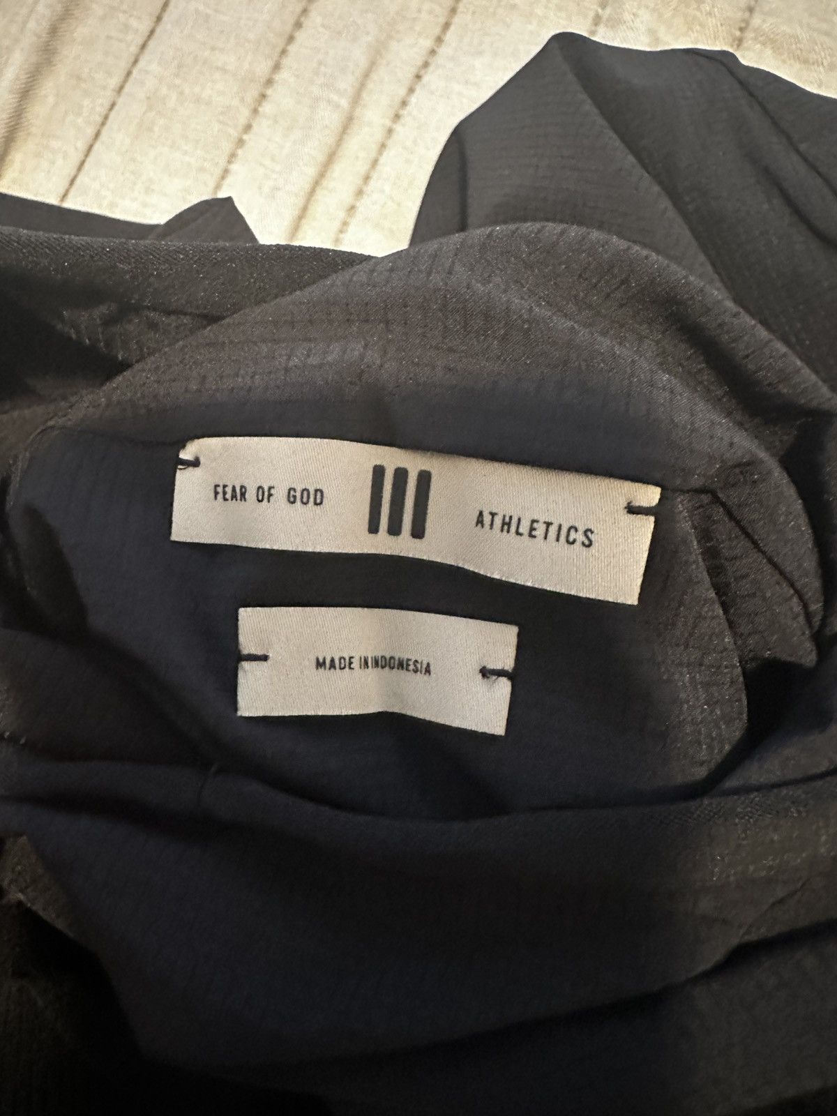 Adidas × Fear of God Adidas X Fear Of God Woven Athletic Hoodie Size US S / EU 44-46 / 1 - 4 Thumbnail
