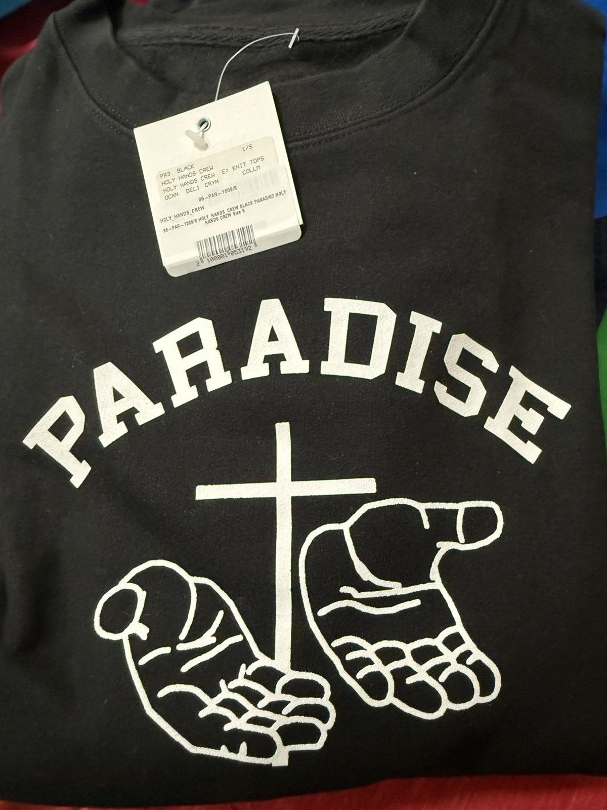 Paradise Sz Small - Paradise NYC Black Crewneck Size US S / EU 44-46 / 1 - 1 Thumbnail