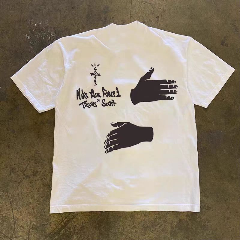 Japanese Brand White Loose Casual Printed Short Sleeve T-Shirt Size US M / EU 48-50 / 2 - 1 Thumbnail