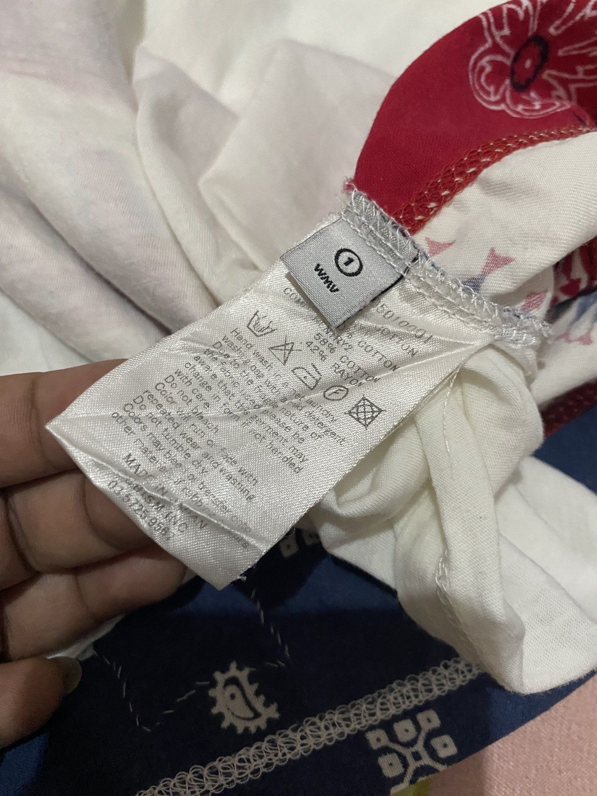 Visvim Visvim WMV cashew flower flag shirt patchwork Size M / US 6-8 / IT 42-44 - 5 Thumbnail