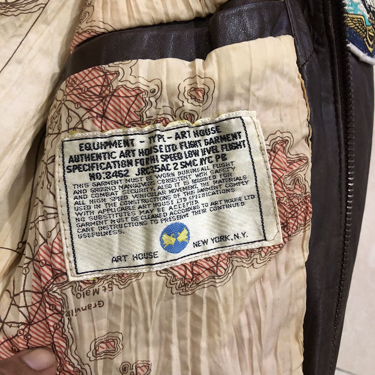 Avirex VTG 80s Avirex G-1 Patch U.S ARMY Air Forces Leather Jacket Size US XL / EU 56 / 4 - 22 Thumbnail
