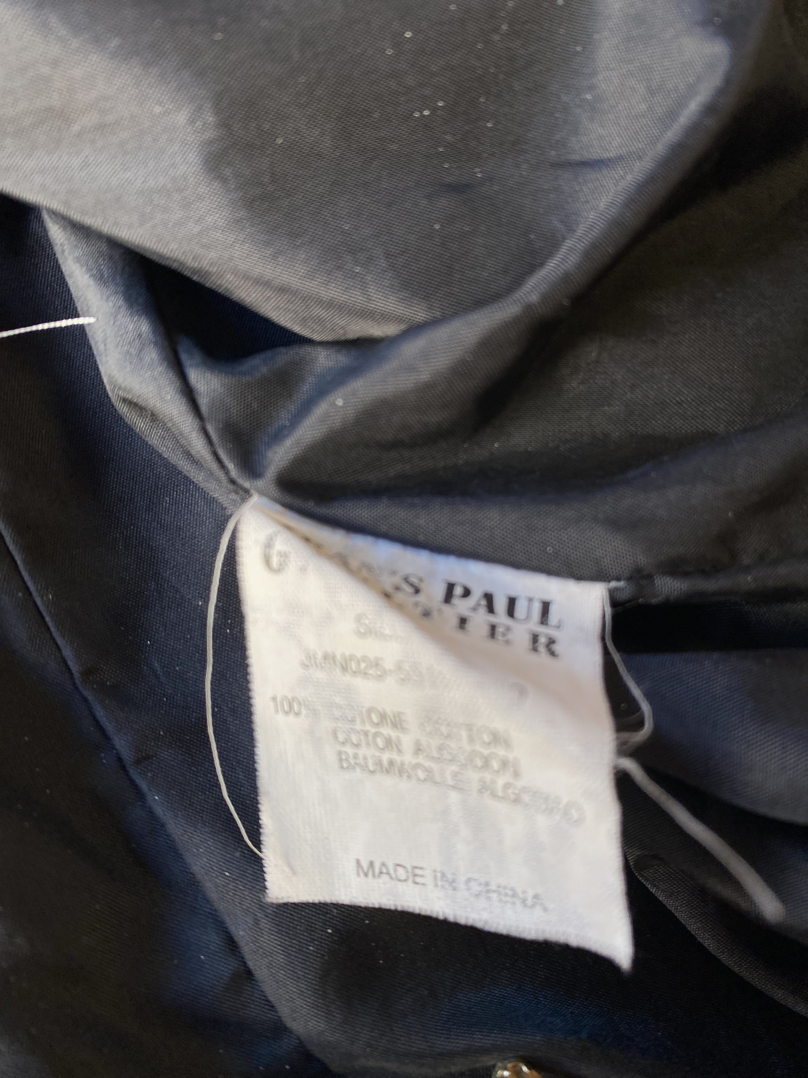 Jean Paul Gaultier Jean Paul Gaultier Navy Multi-Pocket Military Field Jacket Size US M / EU 48-50 / 2 - 5 Thumbnail