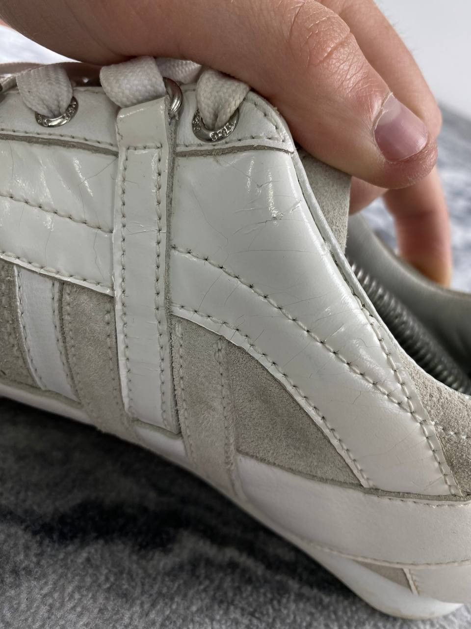 Dolce & Gabbana Vintage Dolce & Gabbana Patent Leather Sneakers Men Size US 8.5 / EU 41-42 - 8 Thumbnail
