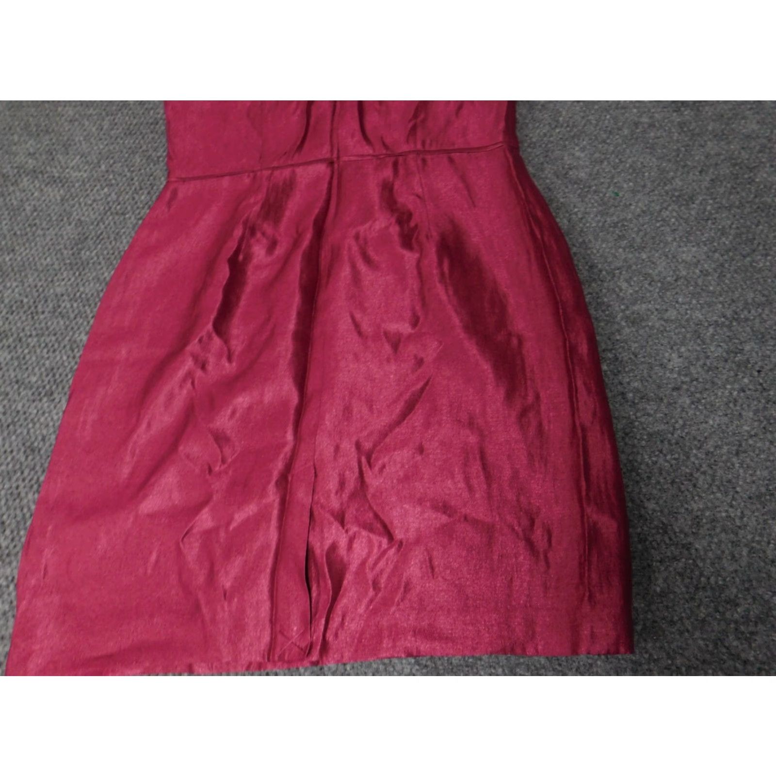 Pinko Flora Womens Dress 12 Pink Midi A-Line Zip Dress Sleeveless Knit Polyester Raglan Sleeve Ruffle Lined Floral Pattern Crew Neck Vintage No N/A Size XL / US 12-14 / IT 48-50 - 6 Thumbnail