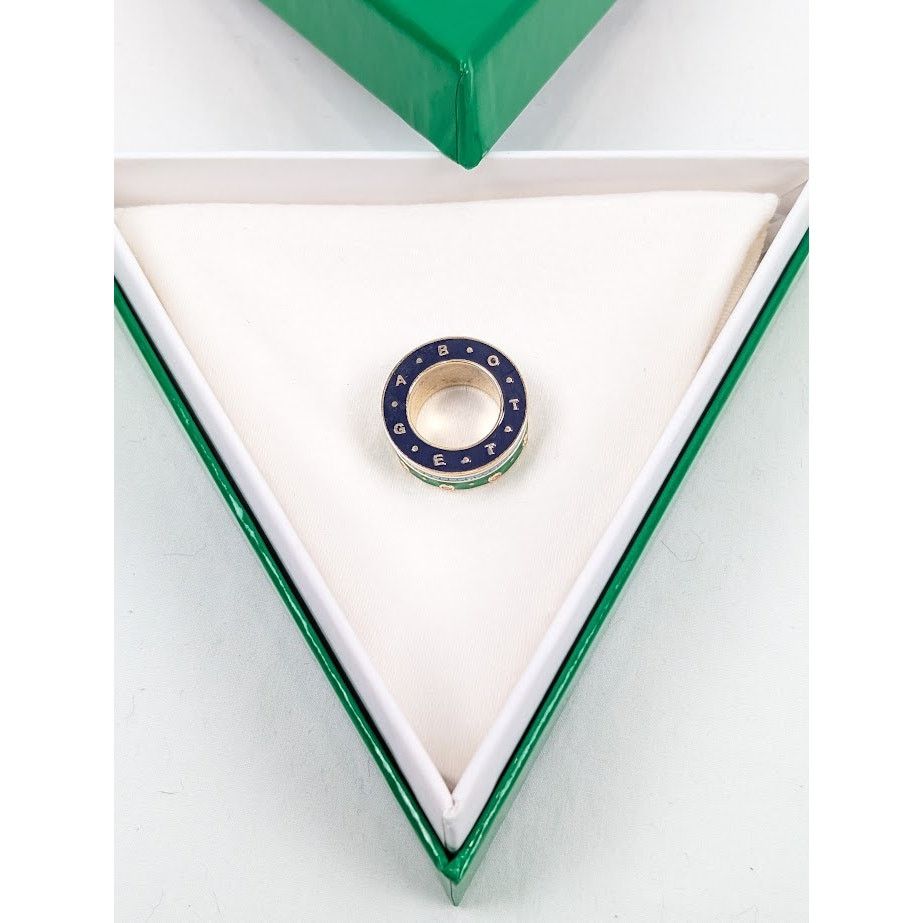 Bottega Veneta o1rshd1 Size: 13 / Ring in Gold Silver Turquoise Size ONE SIZE - 12 Thumbnail