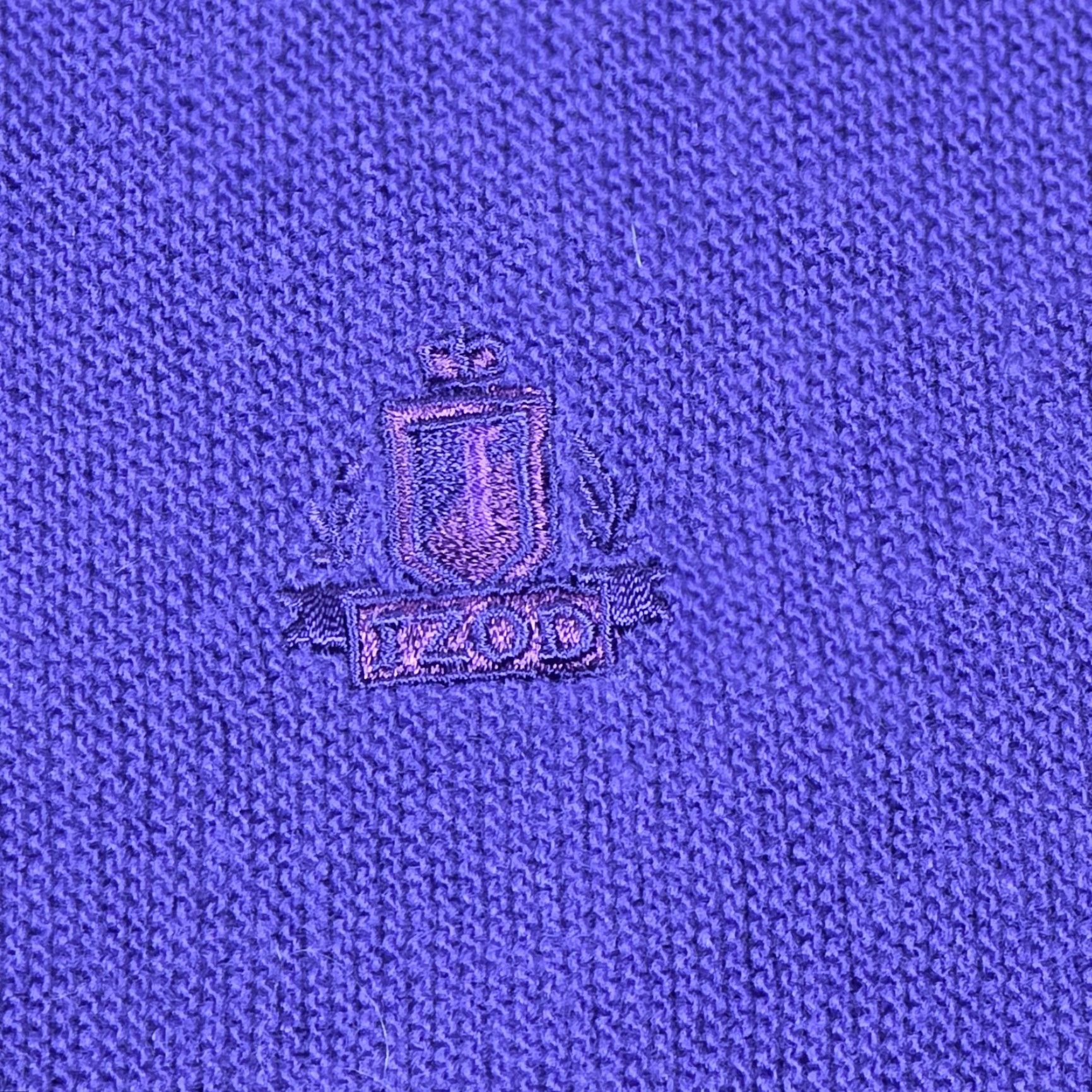 Izod VINTAGE Izod Cardigan Sweater Mens XL Purple Acrylic Made In USA Dad Sweater Size US XL / EU 56 / 4 - 5 Thumbnail