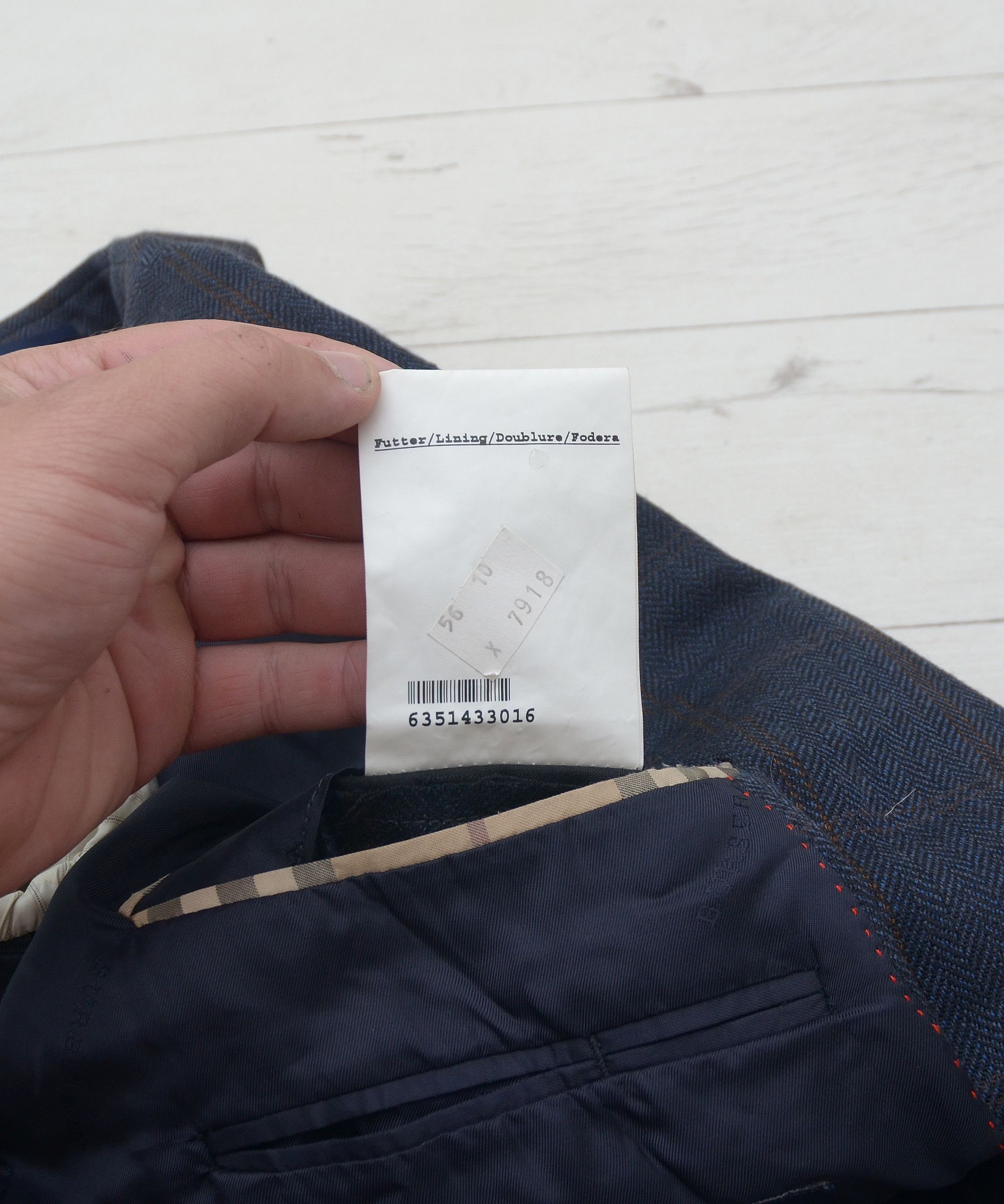 Burberry × Burberry Prorsum Vintage BURBERRY London Wool Tweed Check Blazer size 56 Size 54R - 14 Thumbnail