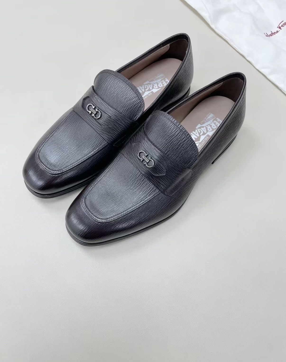 Salvatore Ferragamo Ferragamo Casual Leather Shoes J30 Size US 9.5 / EU 42-43 - 2 Thumbnail