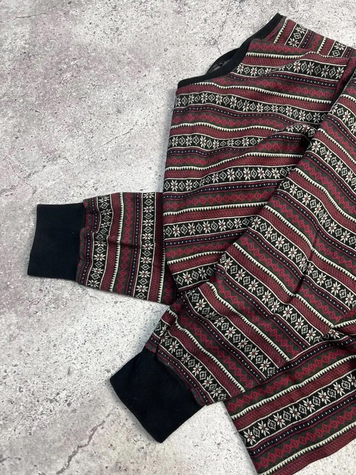 Polo Ralph Lauren × RRL Ralph Lauren × Vintage Vintage Y2K Polo Ralph Lauren Wool Sweater nova check Size US M / EU 48-50 / 2 - 10 Thumbnail