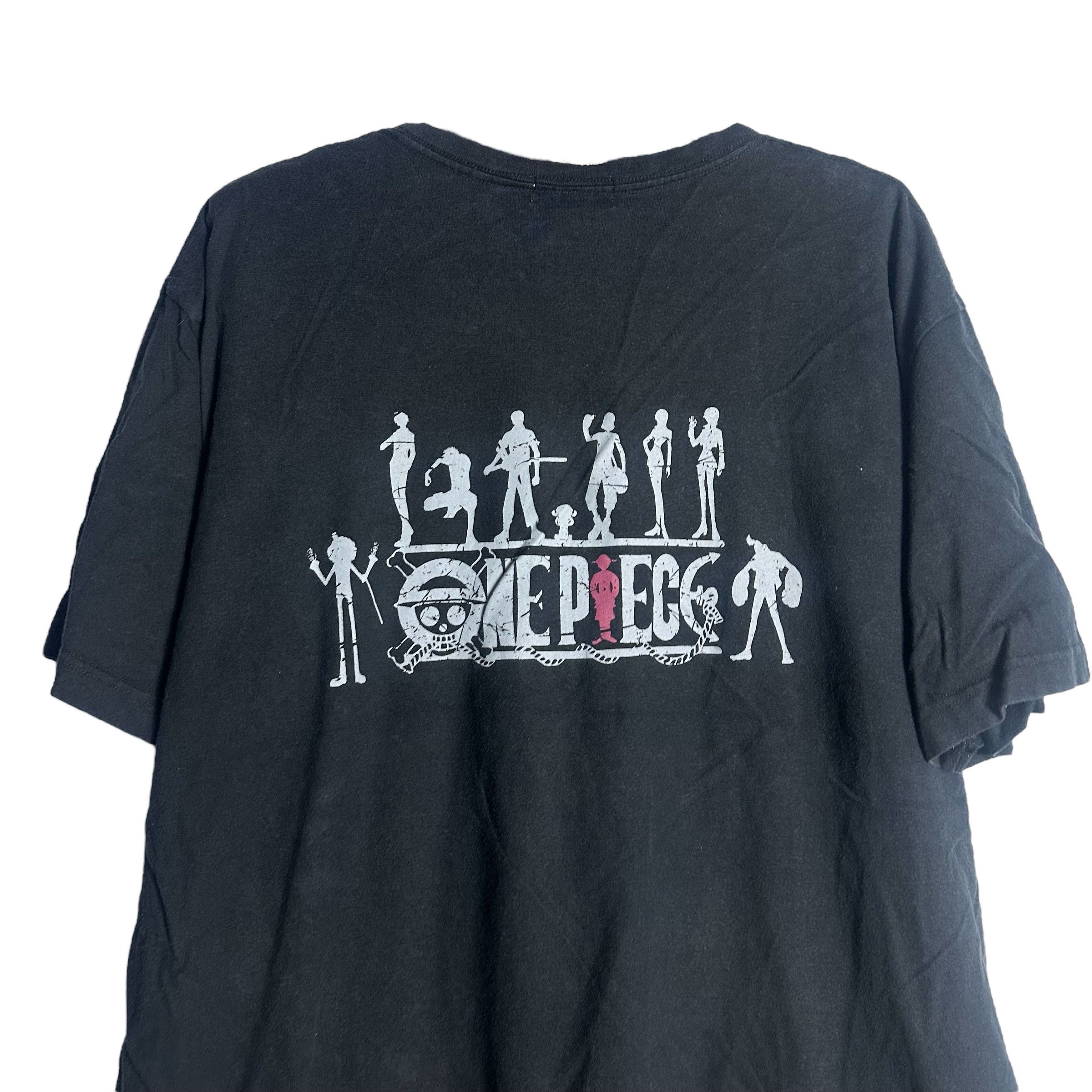 One Piece 🔥RARE🔥Vintage One Piece Anime All Character T-shirt Size US XXL / EU 58 / 5 - 2 Thumbnail