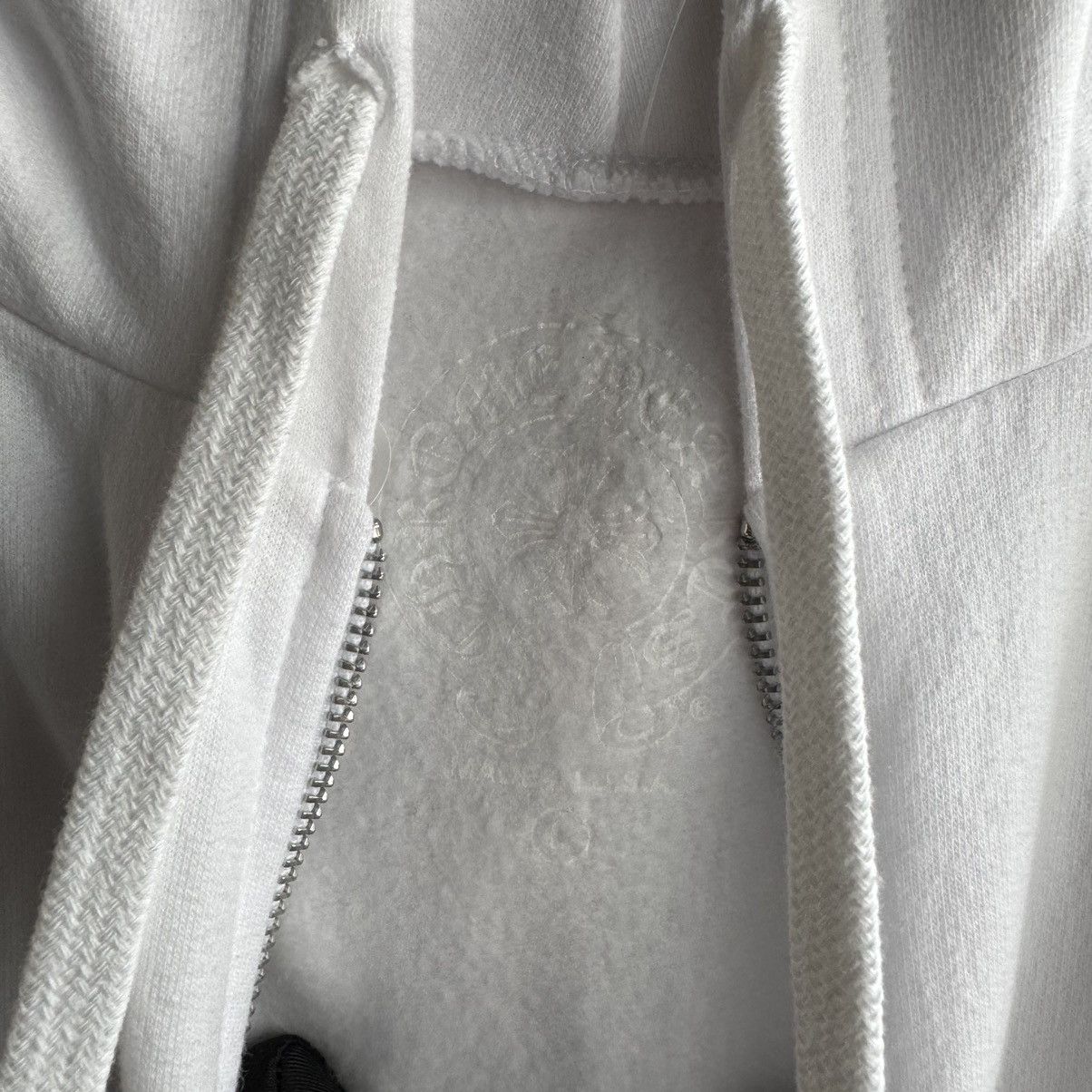 Chrome Hearts CHROME HEARTS - VERTICAL LOGO HOODIE ZIP Size US L / EU 52-54 / 3 - 9 Thumbnail