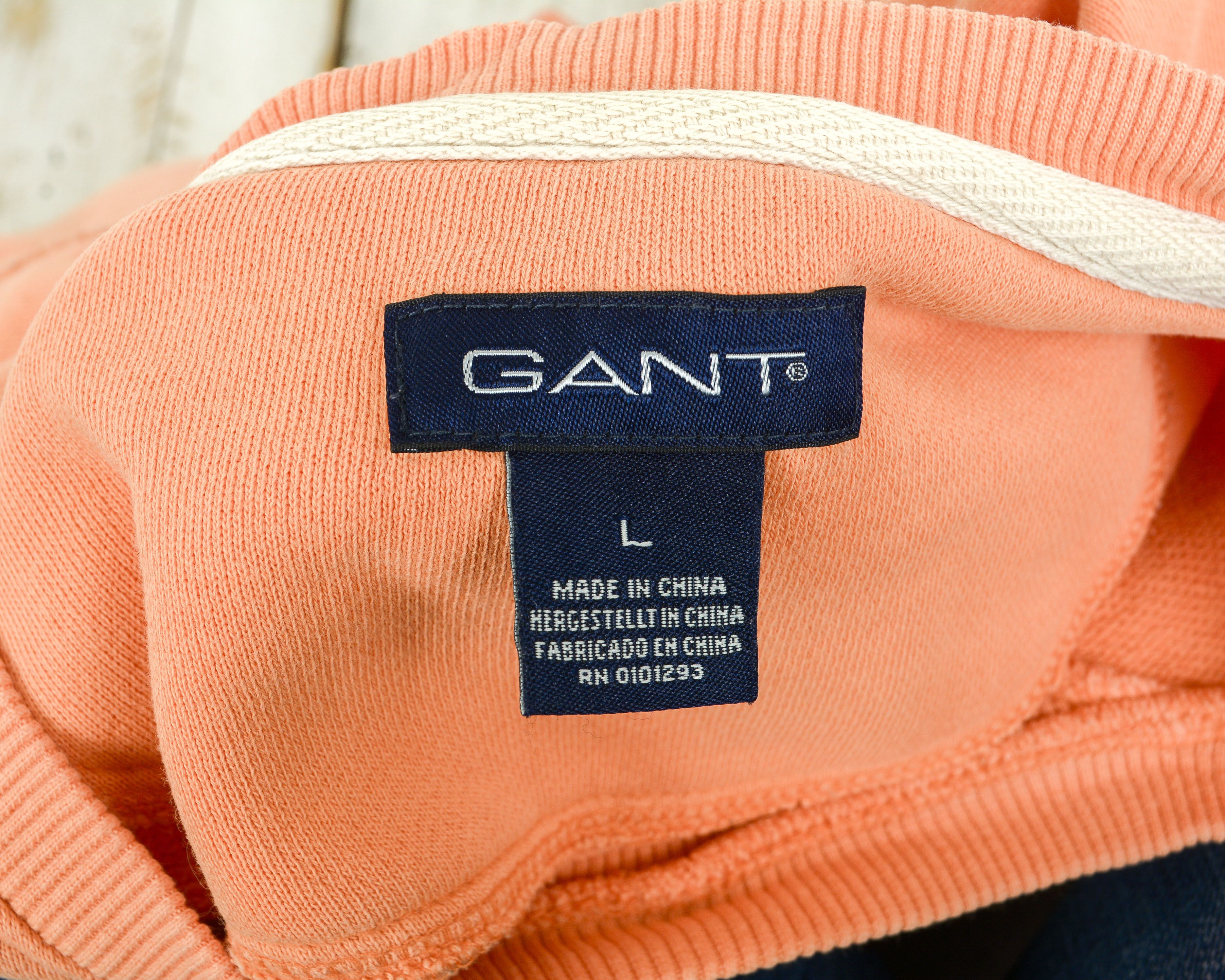 Gant L size Jumper Pullover Sweater Crew Neck Logo Print Casual Size US L / EU 52-54 / 3 - 3 Thumbnail