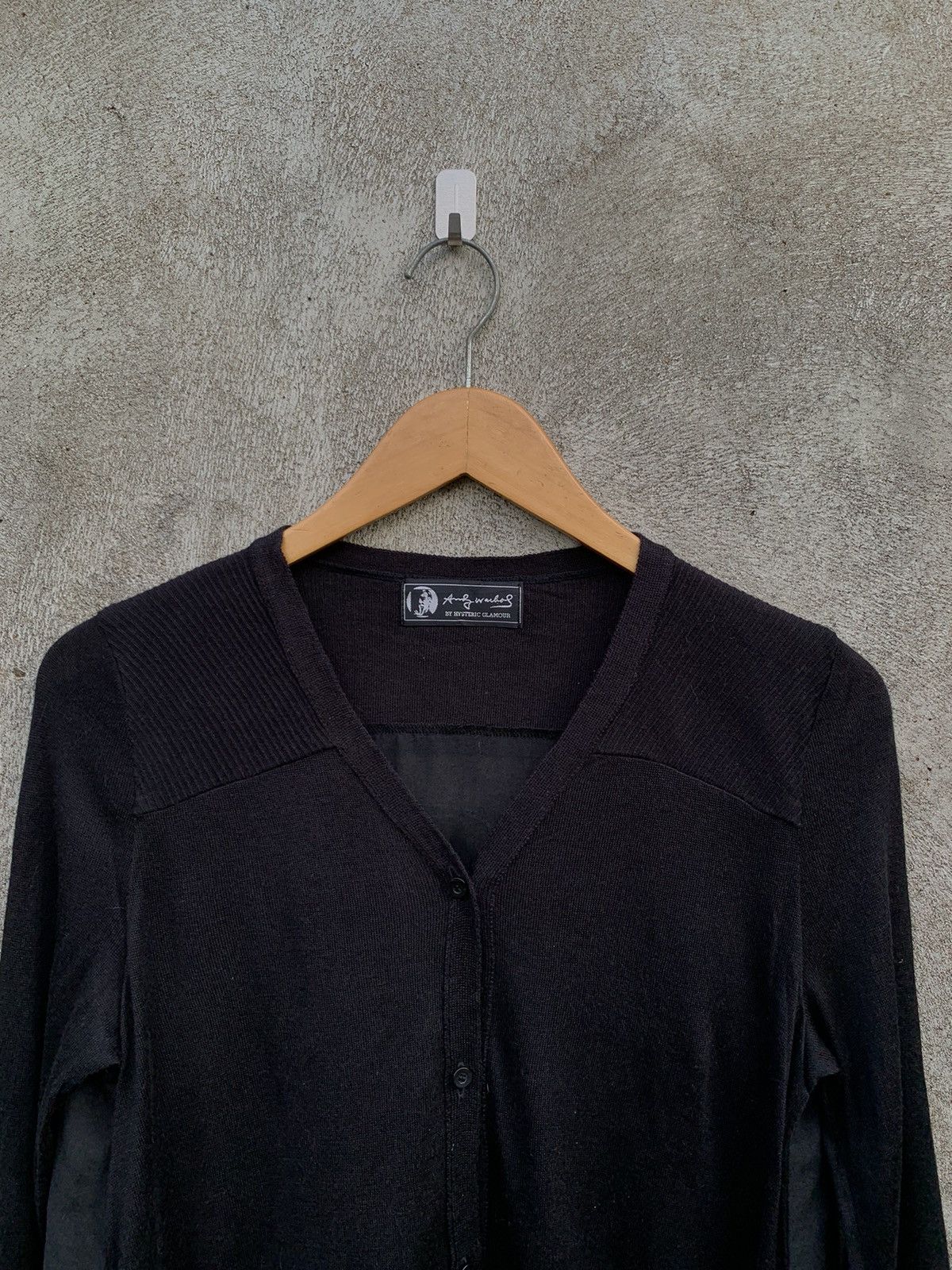 Andy Warhol × Hysteric Glamour RARE HYSTERIC GLAMOUR X ANDY WARHOL SKULL CARDIGAN Size US M / EU 48-50 / 2 - 7 Thumbnail