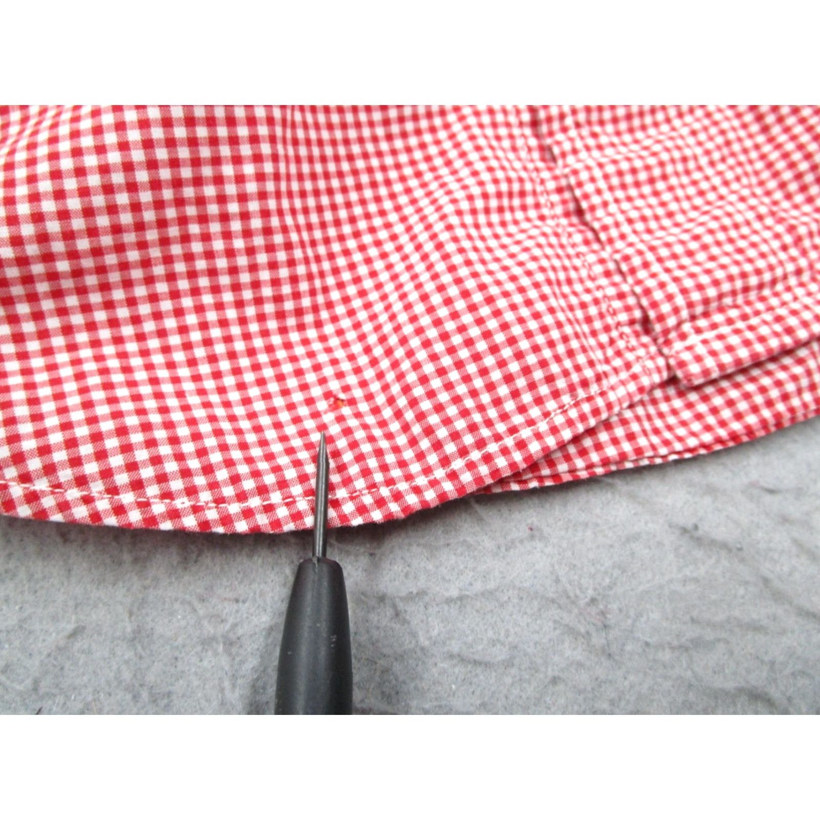 Orvis VINTAGE Orvis Shirt Mens Large Red Check Button Up Short Sleeve Made in USA Size US L / EU 52-54 / 3 - 3 Thumbnail