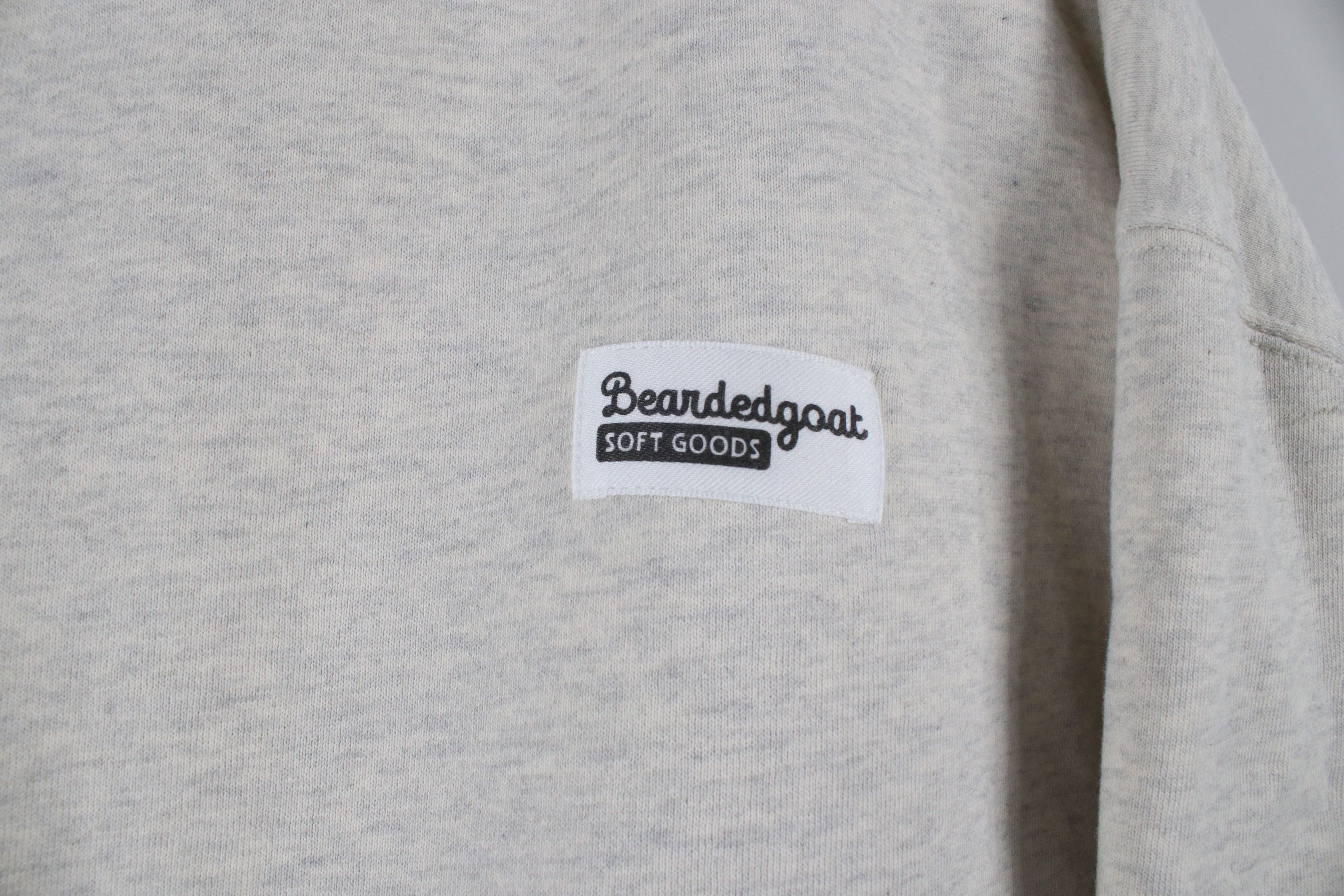 Vintage Beardedgoat Overnight Hoodie Sweatshirt Heather Gray Size M / US 6-8 / IT 42-44 - 4 Thumbnail