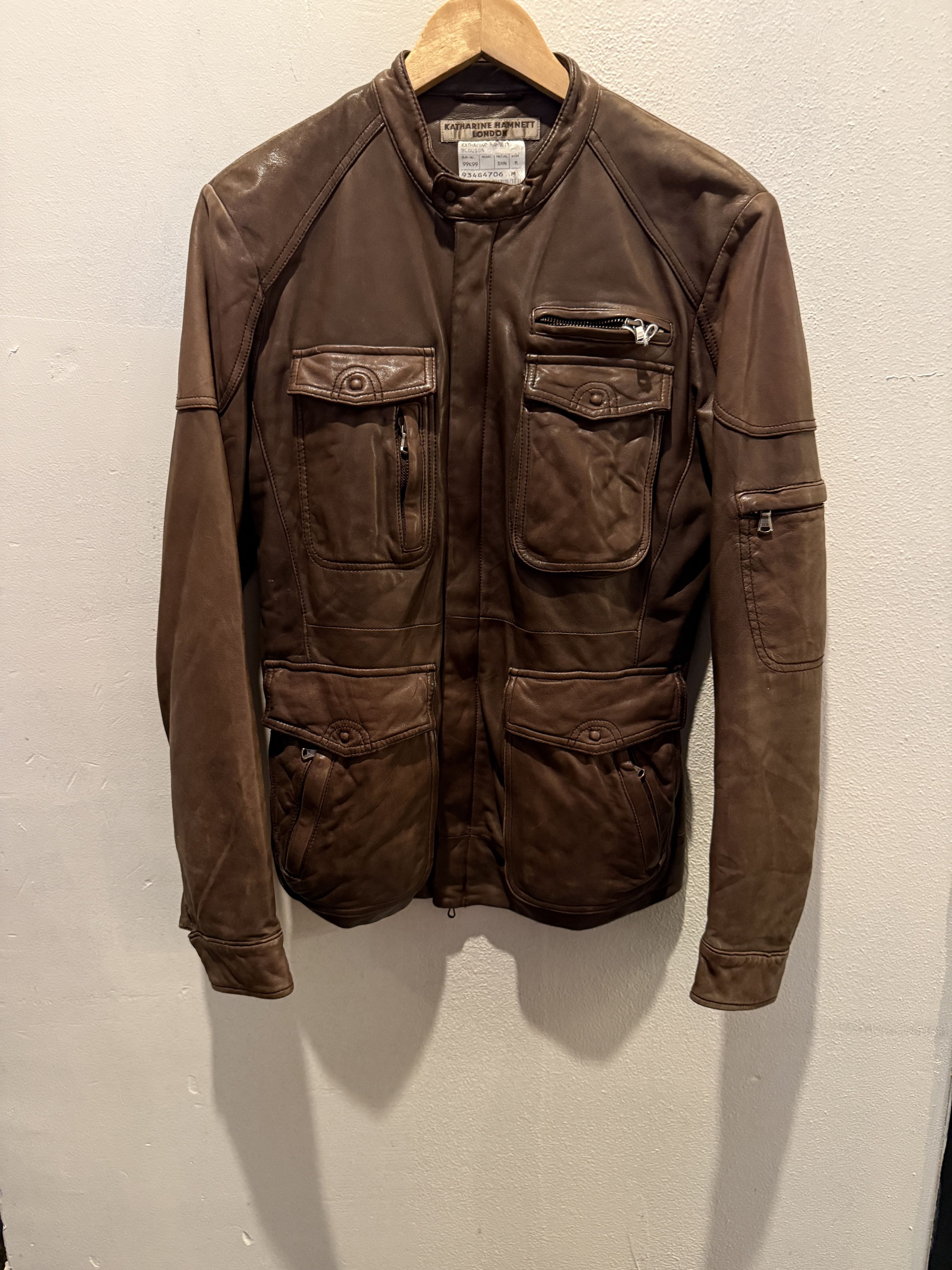 Men's Katharine Hamnett London Leather Jackets | Grailed