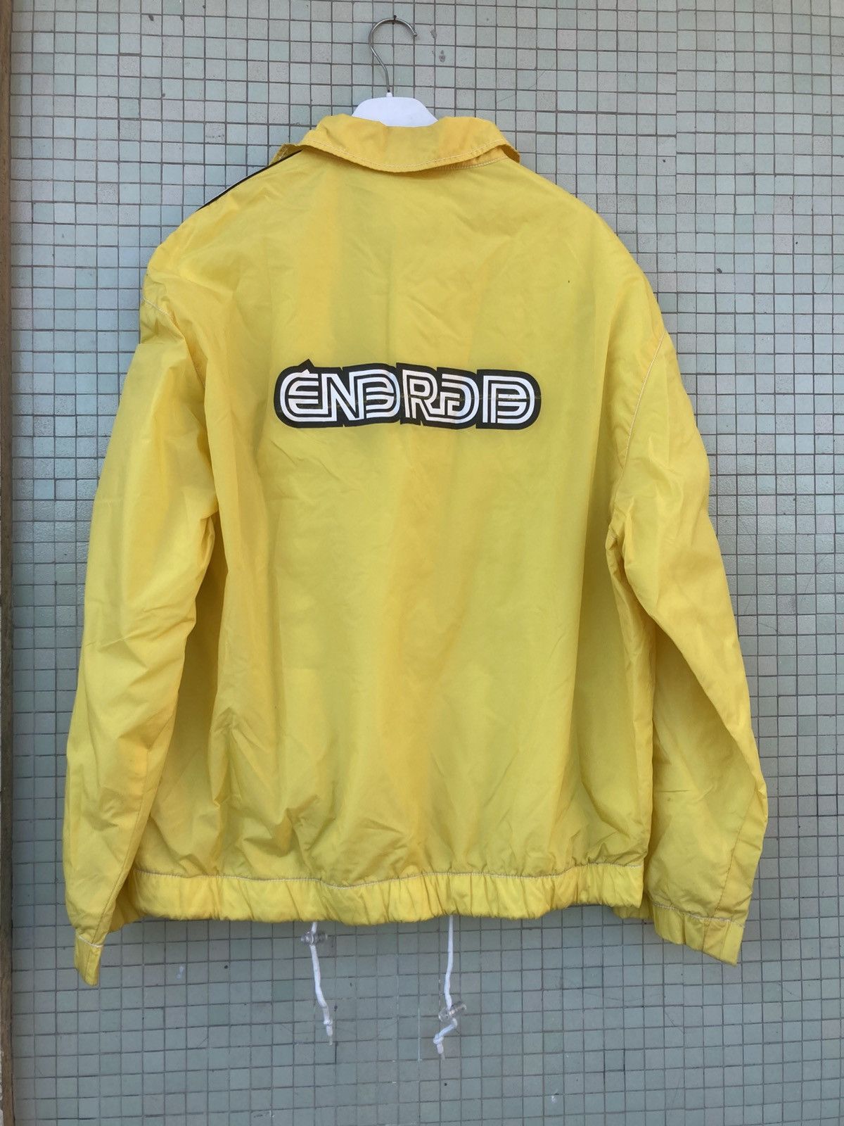 Energie Yellow vintage Energie windbreaker jacket Size US M / EU 48-50 / 2 - 2 Thumbnail