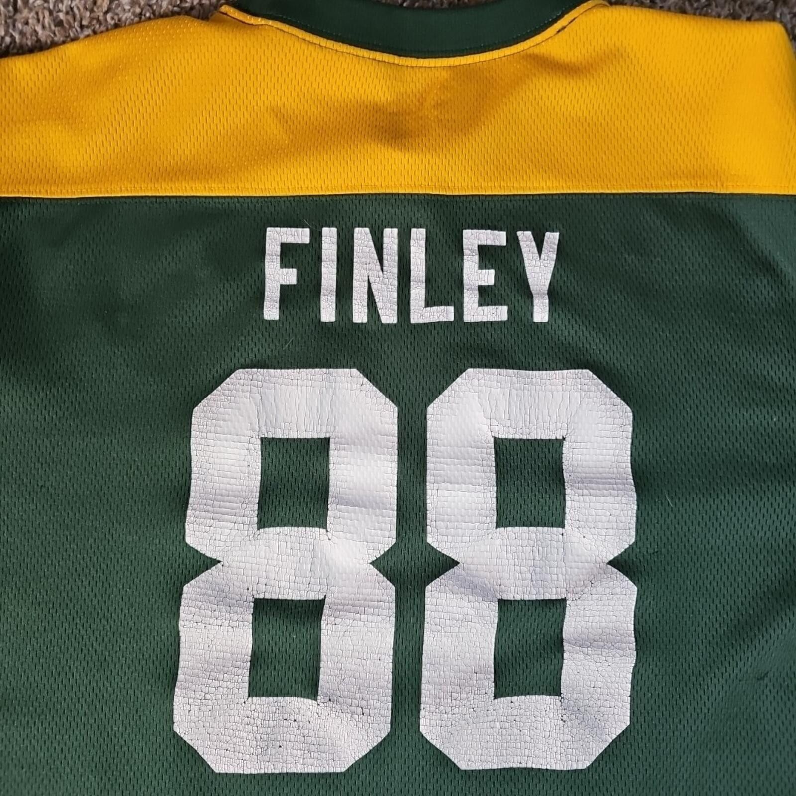 Majestic Majestic Green Bay Packers 88 Jermichael Finley Jersey Shirt Size ONE SIZE - 8 Thumbnail