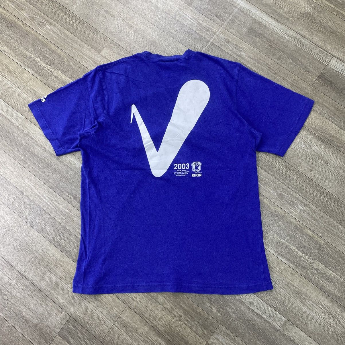 Adidas 🇯🇵2002 Vintage Adidas Kirin Japan National FIFA WORLD CUP Tee Size US L / EU 52-54 / 3 - 11 Thumbnail