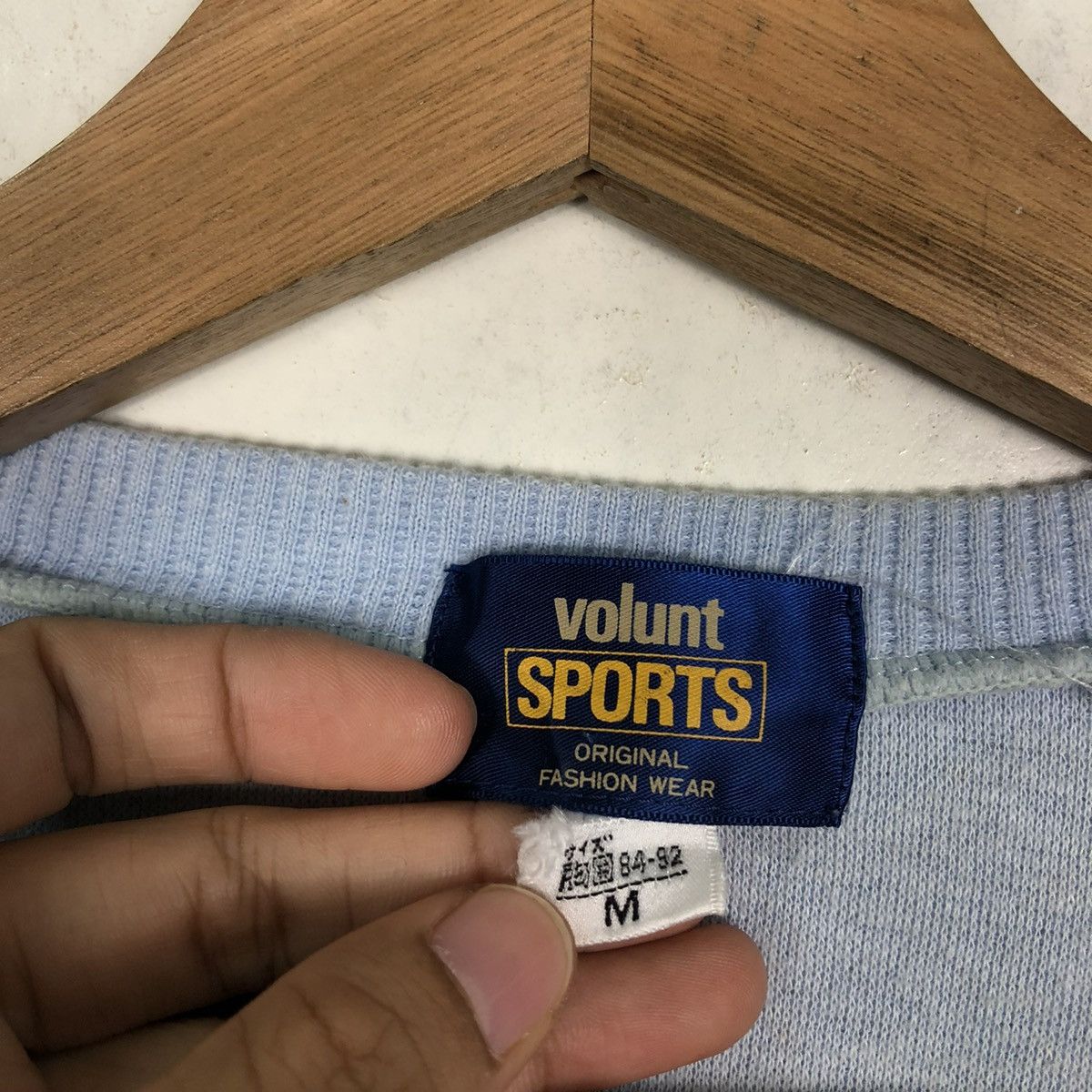Japanese Brand × Vintage 🔥90’s Vintage Sweatshirt Crewneck Japan Volunt Sports Size US M / EU 48-50 / 2 - 9 Thumbnail