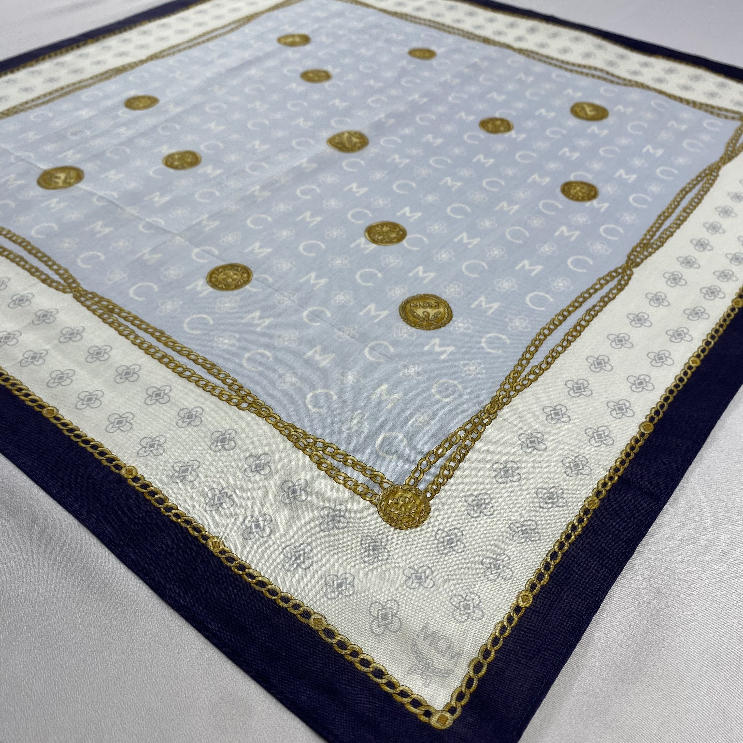 MCM × Vintage MCM Neckerchief / Bandana / Handkerchief-P1642 Size ONE SIZE - 2 Thumbnail