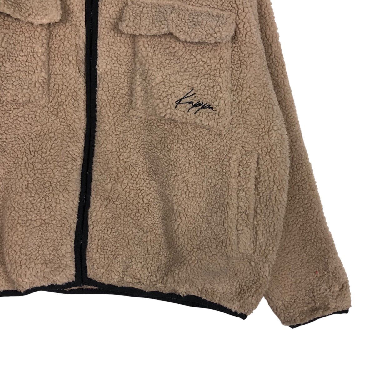 Japanese Brand 📌Vintage Bomber Jacket Fleece Sherpa Kappa Big Logo Anorak Size US M / EU 48-50 / 2 - 6 Thumbnail