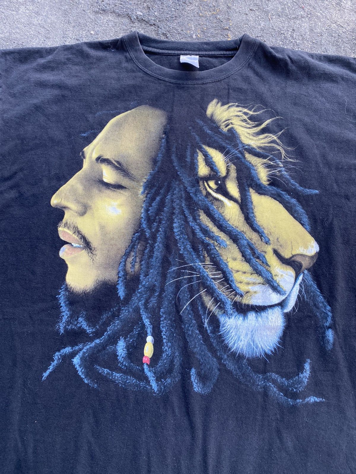 Bob Marley × Rap Tees × Vintage Bob Marley vintage tee Size US XXL / EU 58 / 5 - 2 Thumbnail