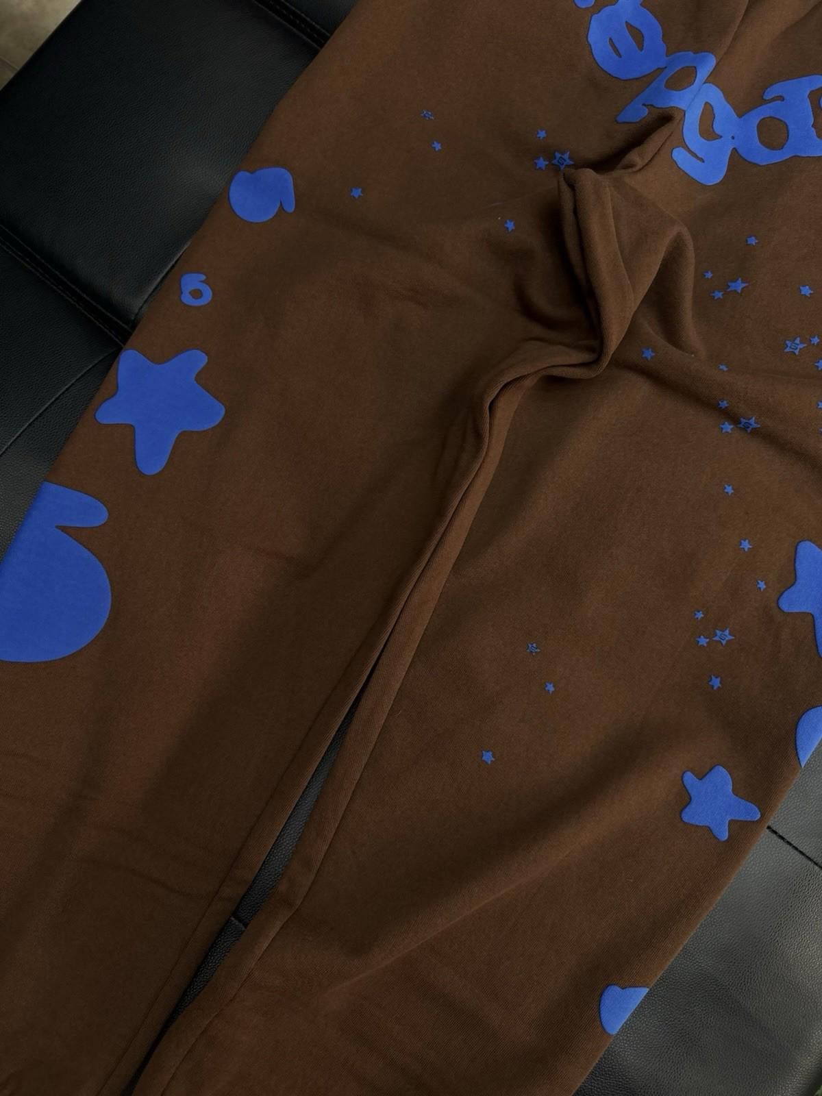 Other Size L - Sp5der Worldwide Brown/Blue Sweats Authentic Size US 34 / EU 50 - 4 Thumbnail