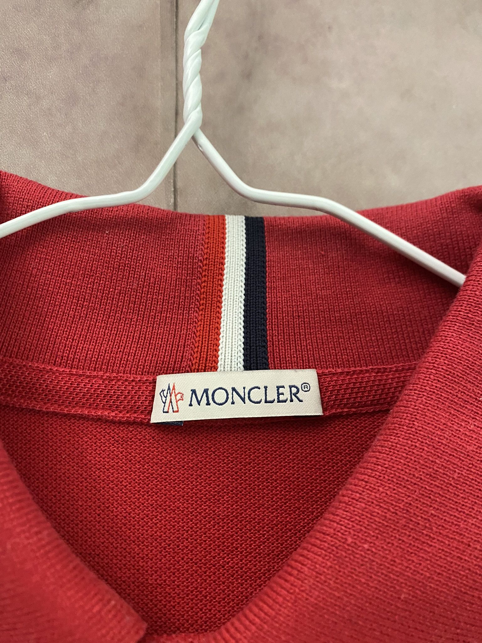 Designer × Moncler Moncler Polo Luxury Size US S / EU 44-46 / 1 - 2 Thumbnail