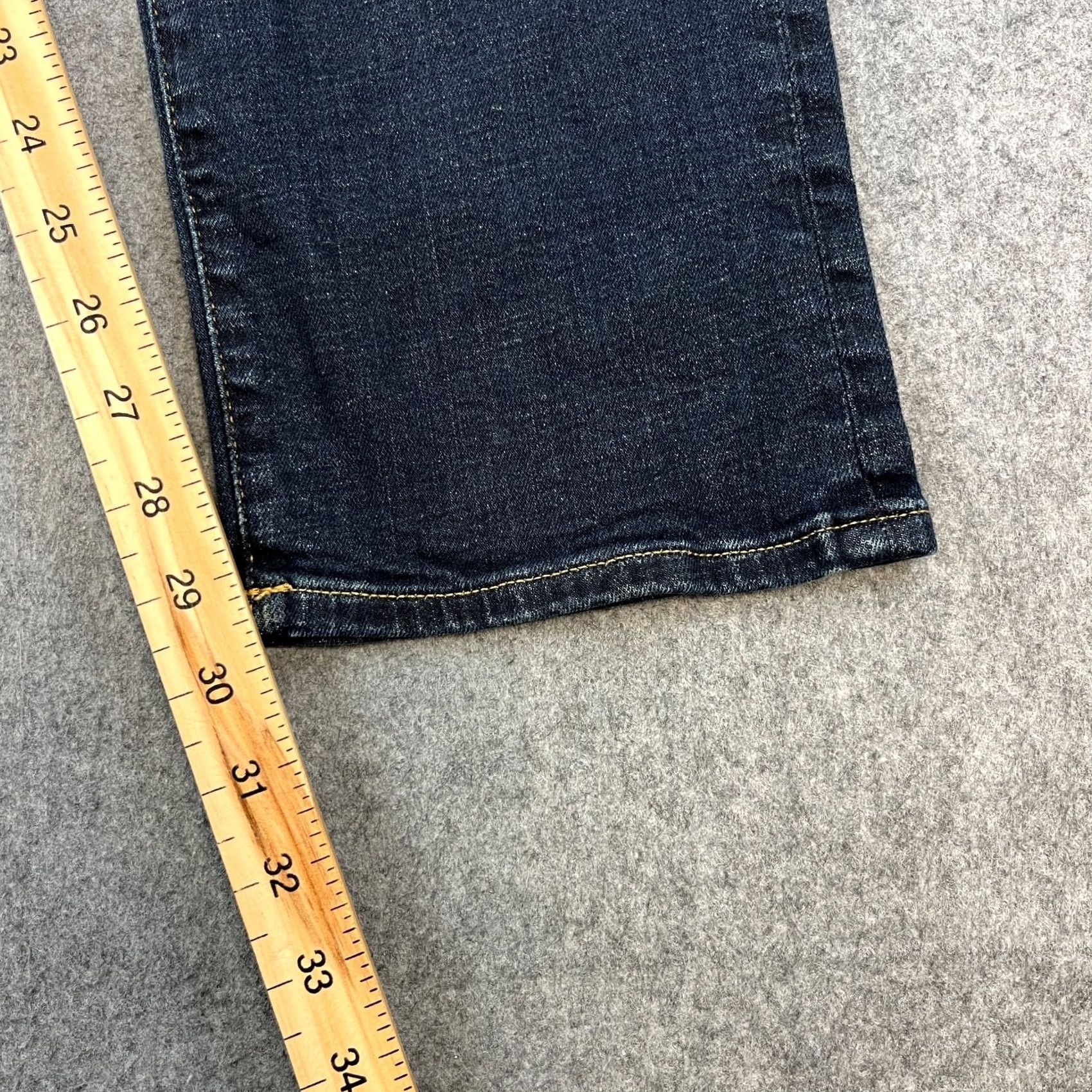Polo Ralph Lauren Polo Ralph Lauren Jeans Slim Tapered 38 32 Dark Wash Blue Stretch Zip Fly Junior? No, adult. Size US M / EU 48-50 / 2 - 4 Thumbnail