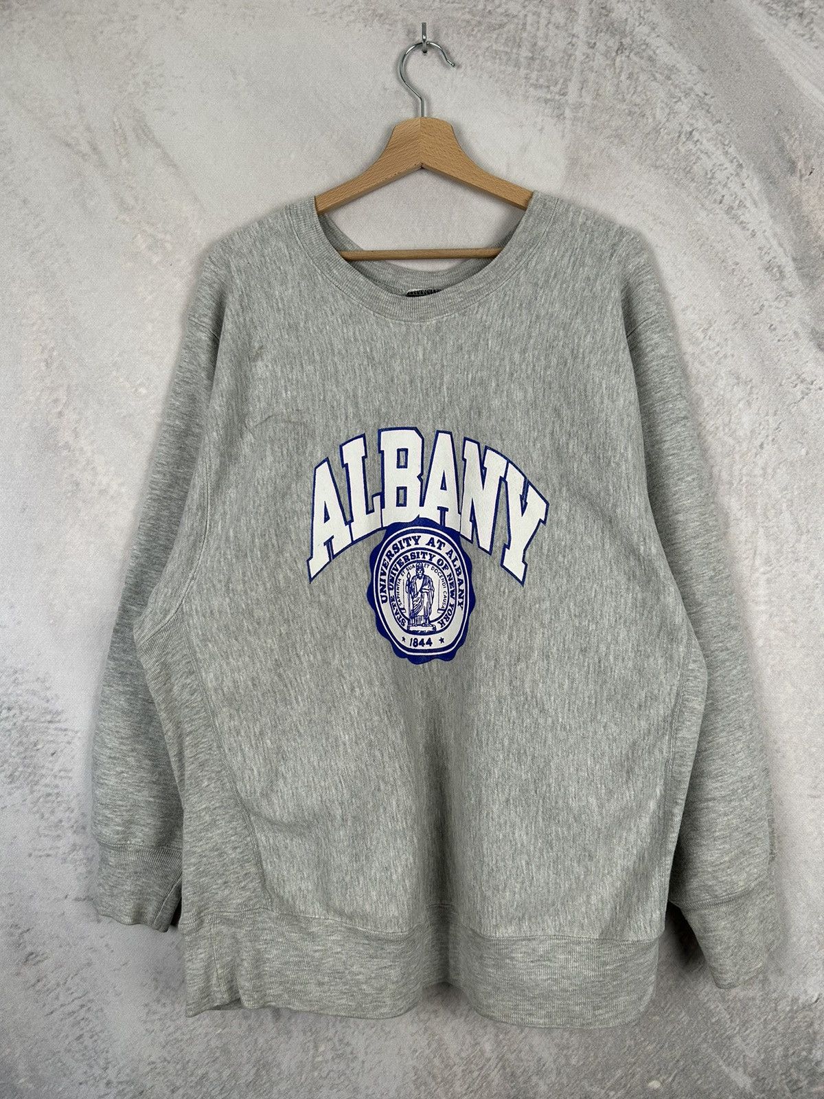 Other Vintage University at Albany Crewneck 90s College Hype Rare Size US XL / EU 56 / 4 - 1 Thumbnail