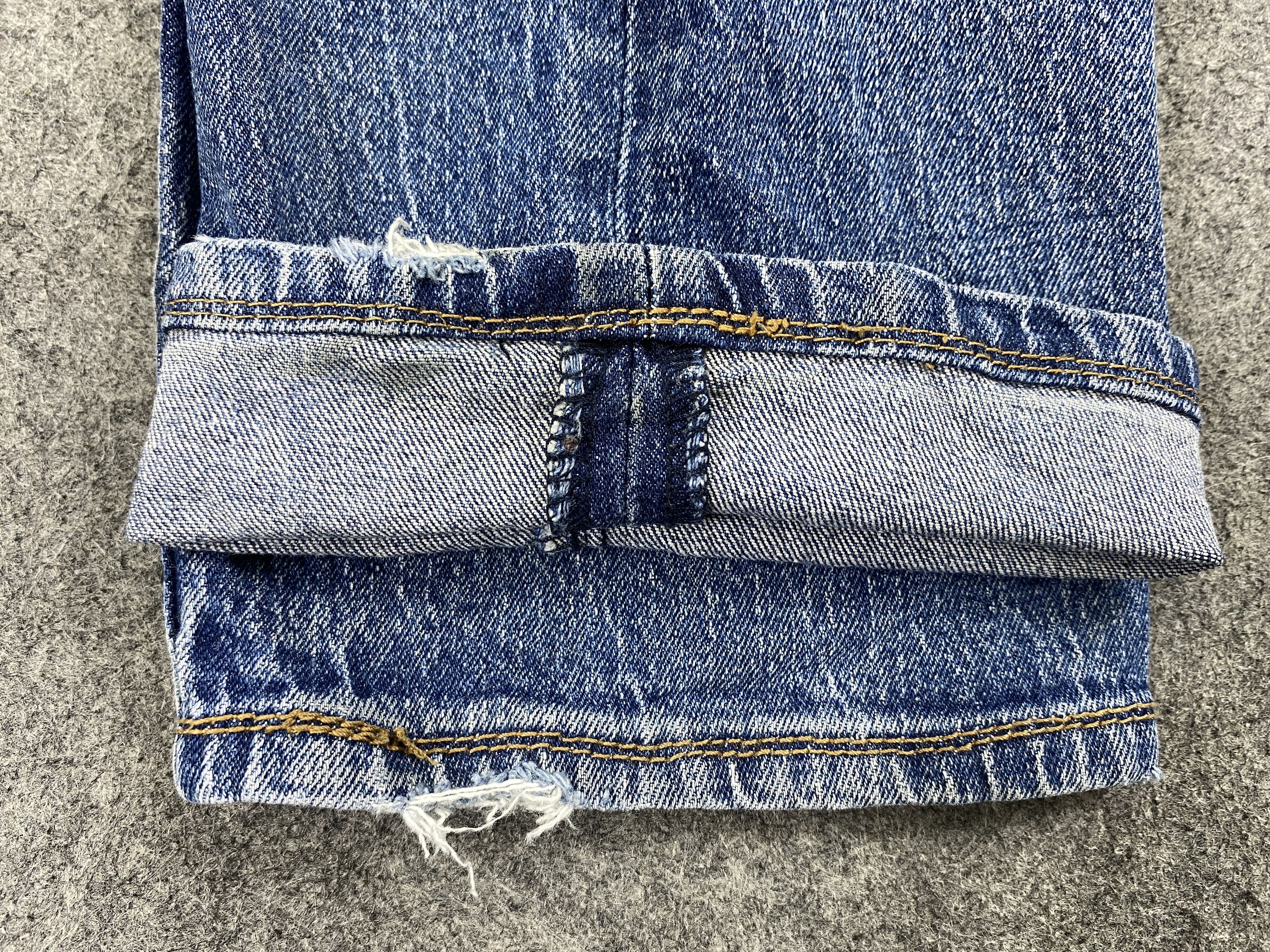 Levi's Vintage Clothing Faded Blue Levi's 522 Jeans 32x27.5 Denim -JN1402 Size US 32 / EU 48 - 11 Thumbnail