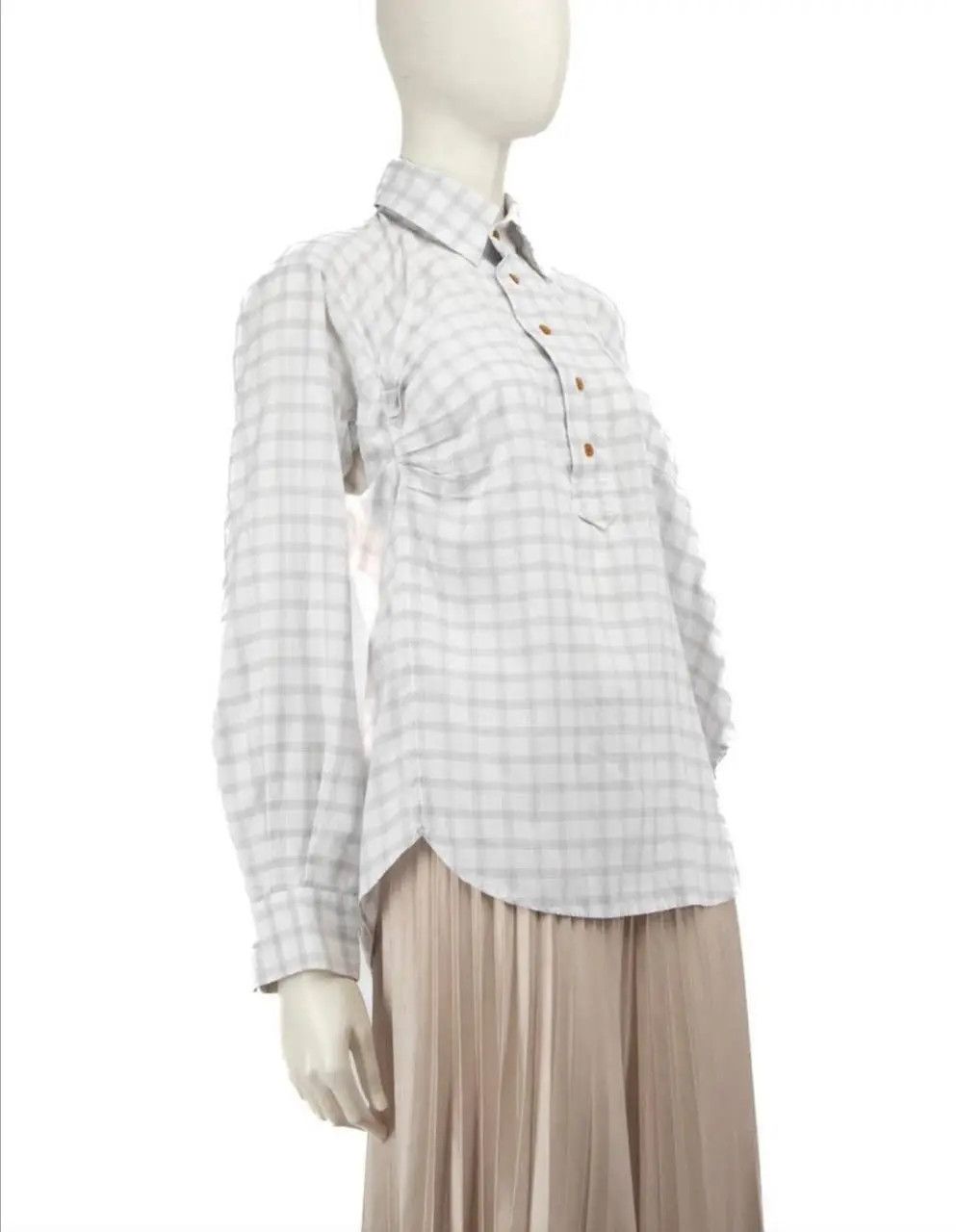 Vivienne Westwood Vivienne Westwood Red Label Blouse asymmetrical shirt Size 3 Size L / US 10 / IT 46 - 2 Thumbnail