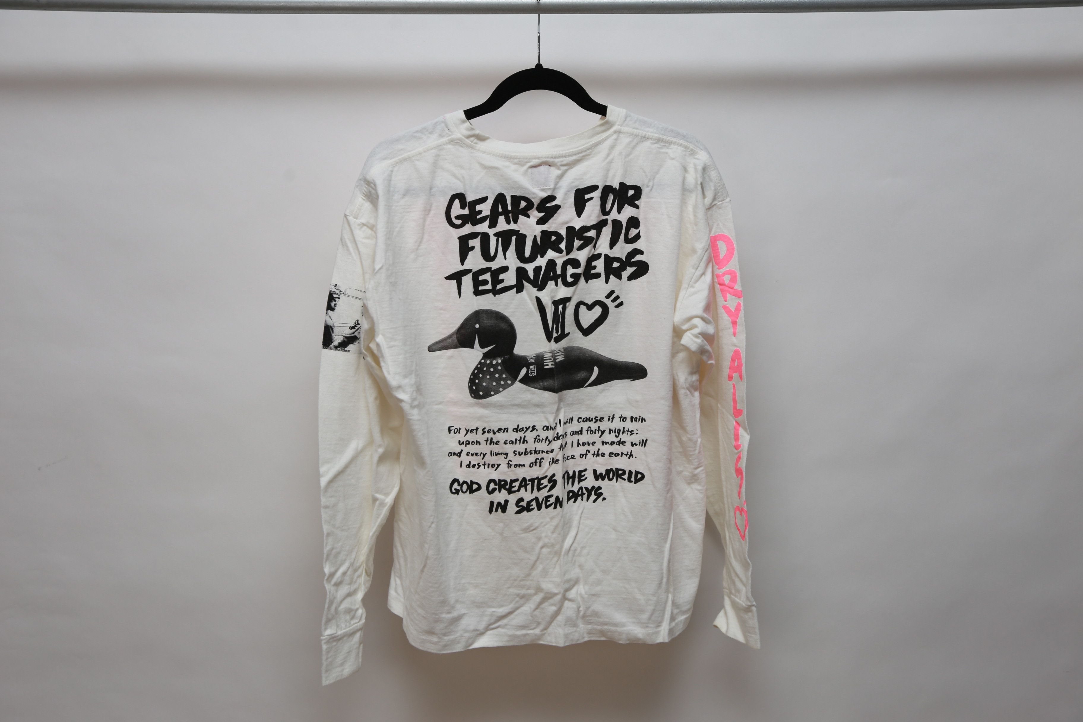 Human Made Long Sleeve Graffity T-Shirt Size US M / EU 48-50 / 2 - 2 Thumbnail