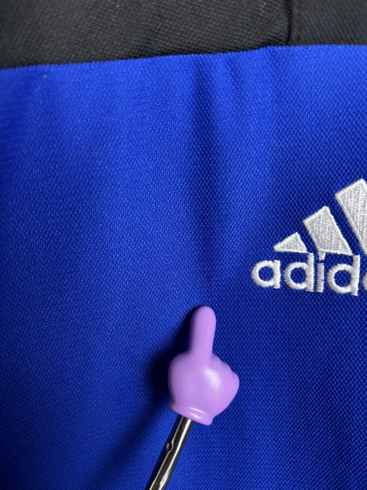 Adidas 00s Adidas Schalke 04 1/4 Zip Drill Top Jersey Blue M Size US M / EU 48-50 / 2 - 3 Thumbnail