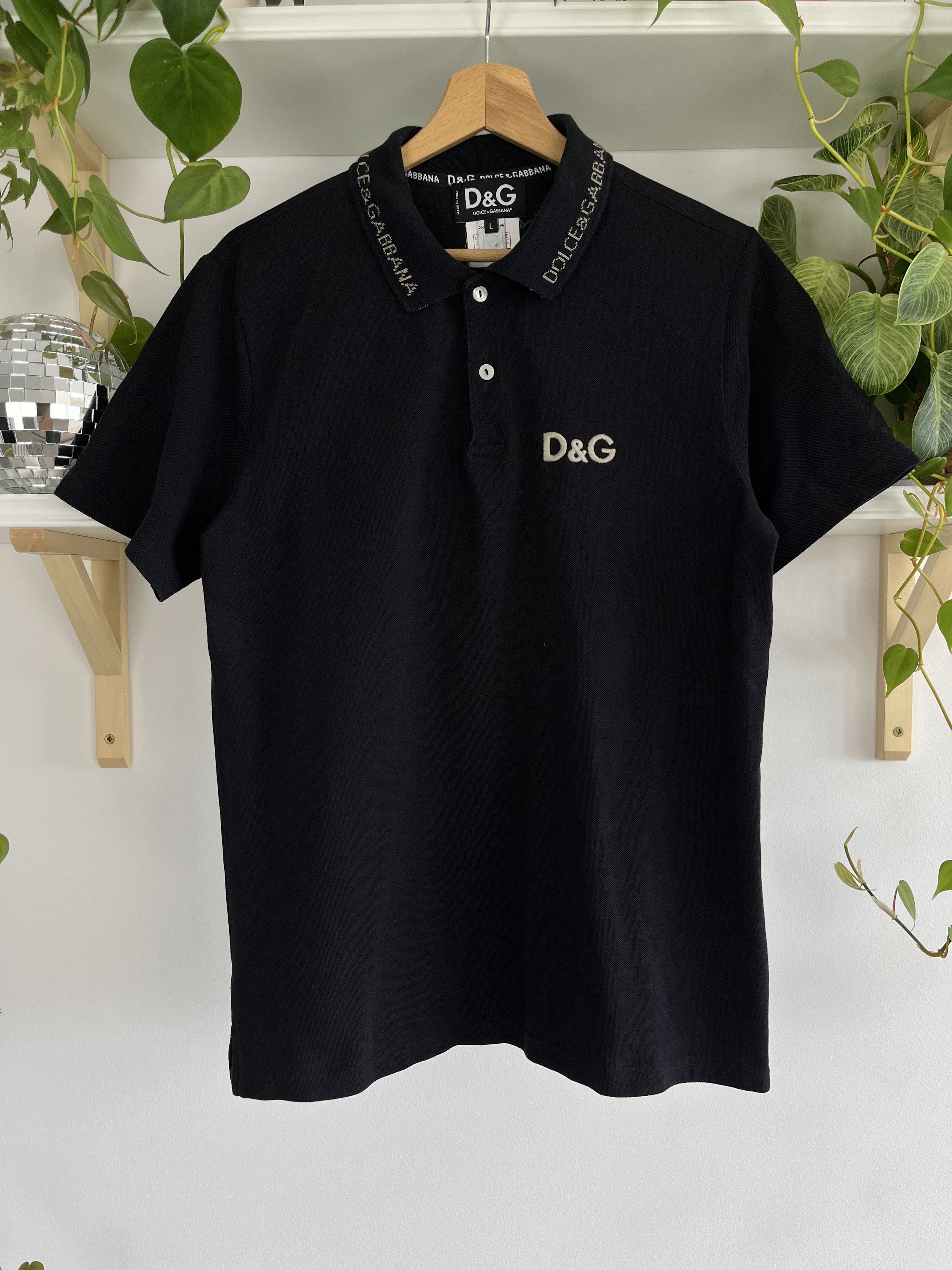Dolce Gabbana Polo Multilogo