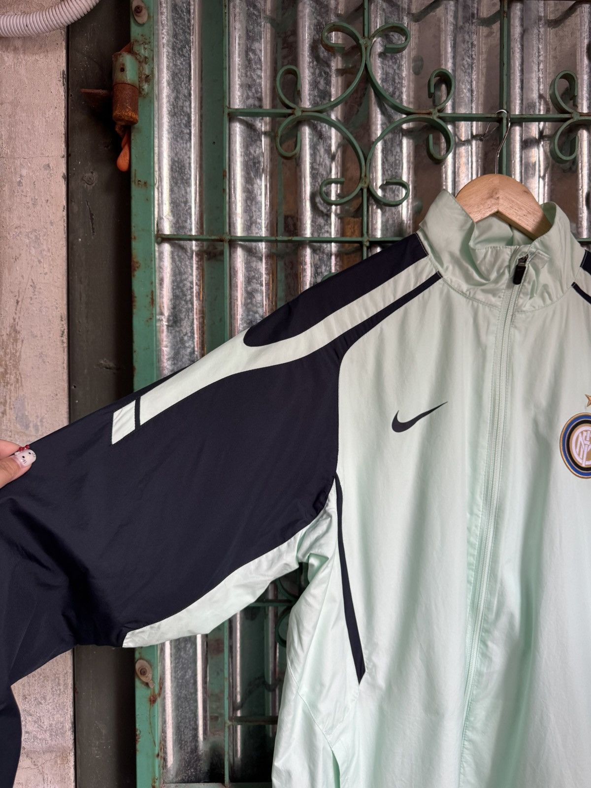 Nike Vintage Inter Milan 2011-12 Nike T90 Training Track Jacket Size US M / EU 48-50 / 2 - 6 Thumbnail
