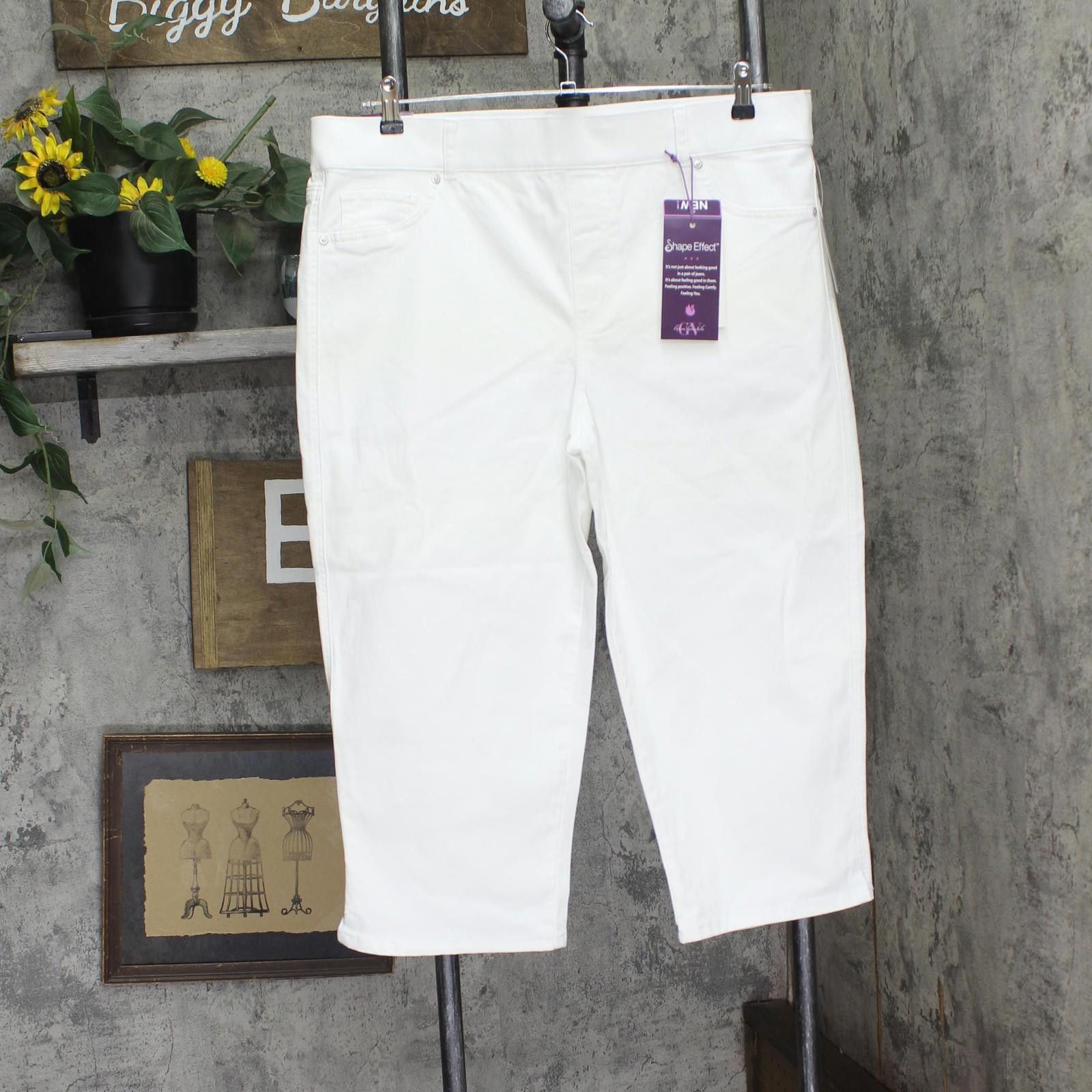 Other Nwt Gloria Vanderbilt Size Capri Jeans Vintage White 16w Size 38" / US 16 / IT 52 - 1 Thumbnail