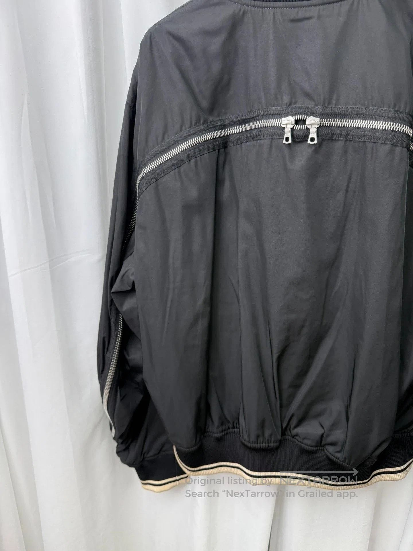 Dries Van Noten Dries Van Noten Back Zip Bomber Jacket. Size US L / EU 52-54 / 3 - 7 Thumbnail