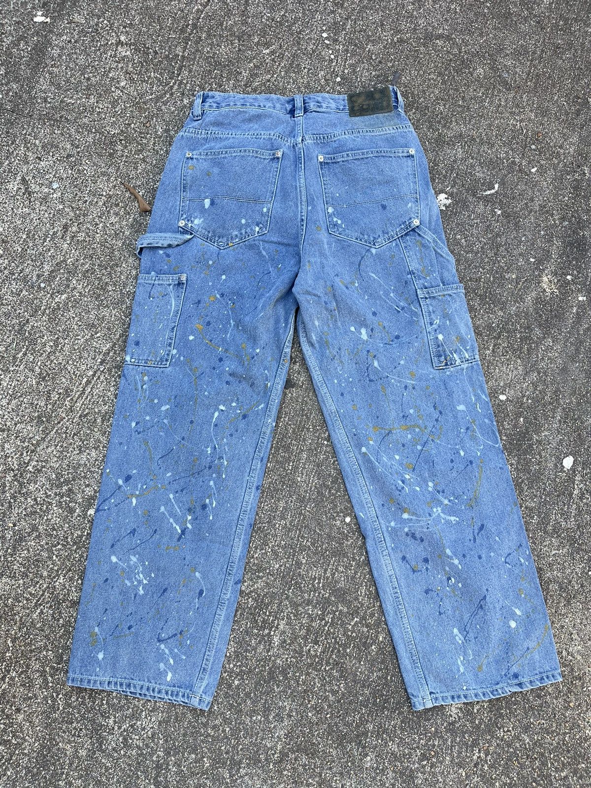 thisisneverthat Thisisneverthat Splattered Carpenter Denim Size US 32 / EU 48 - 3 Thumbnail