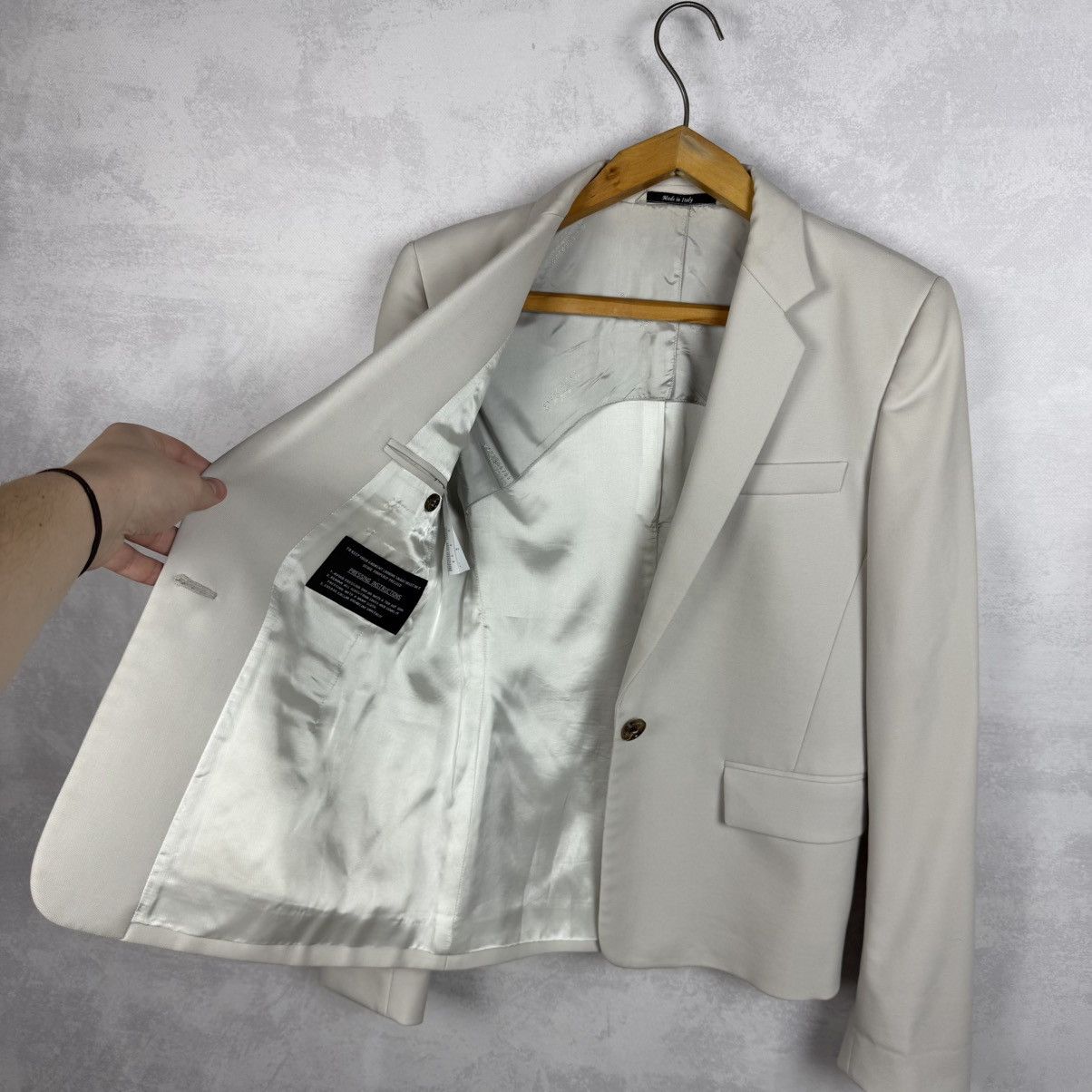 Maison Margiela Maison Martin Margiela 4 Women’s 1 Button Wool Blazer Jacket Size M / US 6-8 / IT 42-44 - 3 Thumbnail