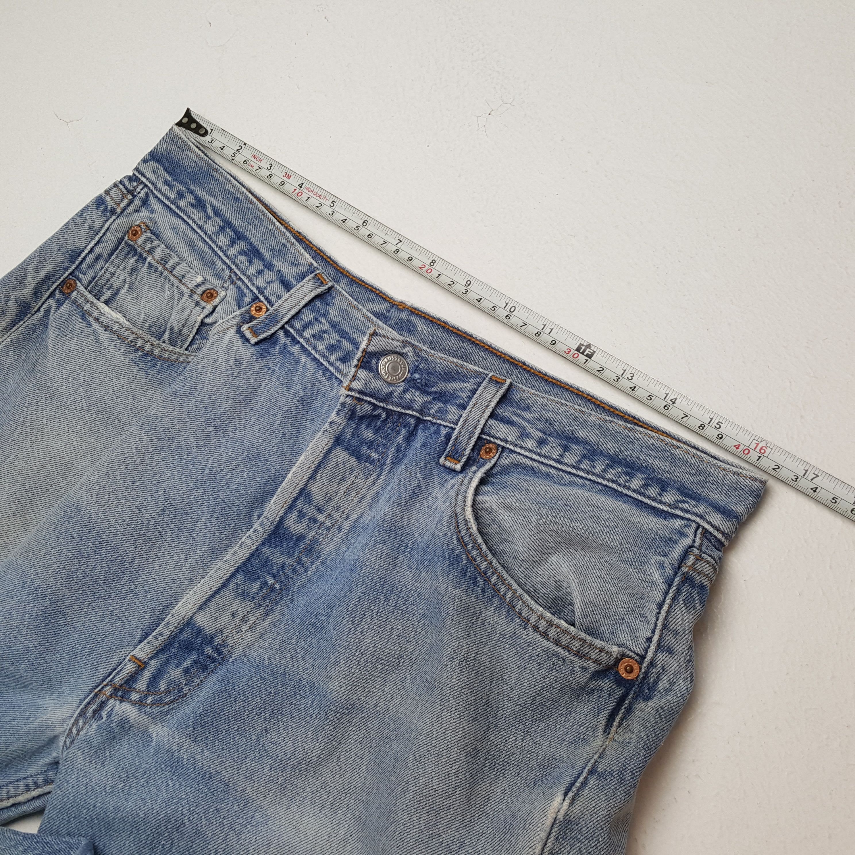 Levi's × Vintage LEVIS Distressed Jeans Daily Streetwear Style Size US 33 - 7 Thumbnail