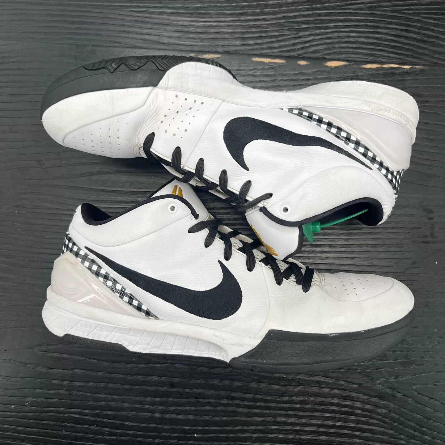 Nike zk4 Gigi Black White Gold 46 New With Box Size US 13 / EU 46 - 3 Thumbnail