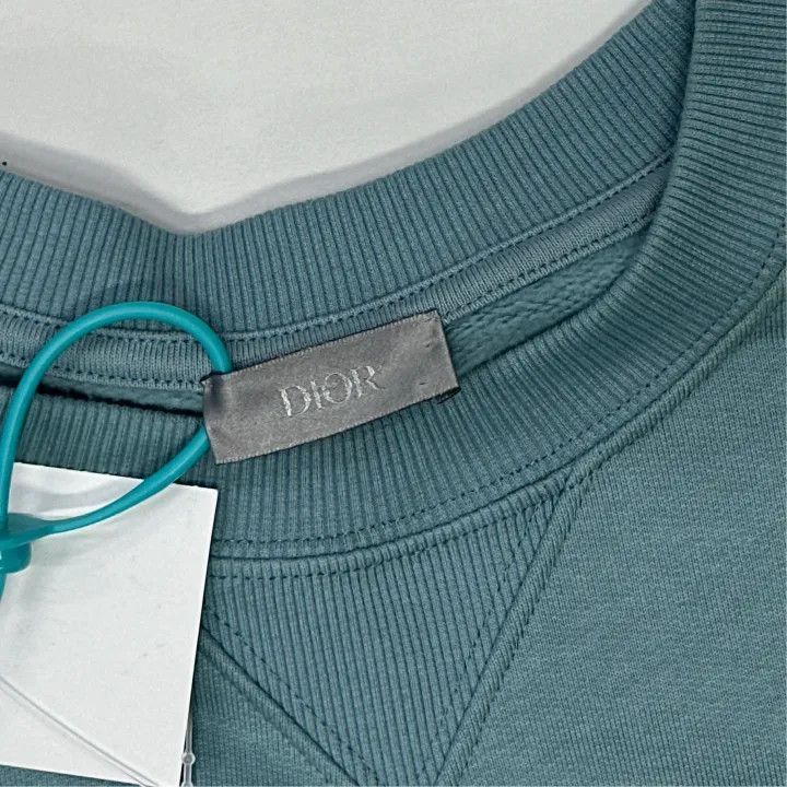 Dior Dior Dior Men's Logo Embroidered Sweatshirt FW23 0079-2507 Size US L / EU 52-54 / 3 - 3 Thumbnail