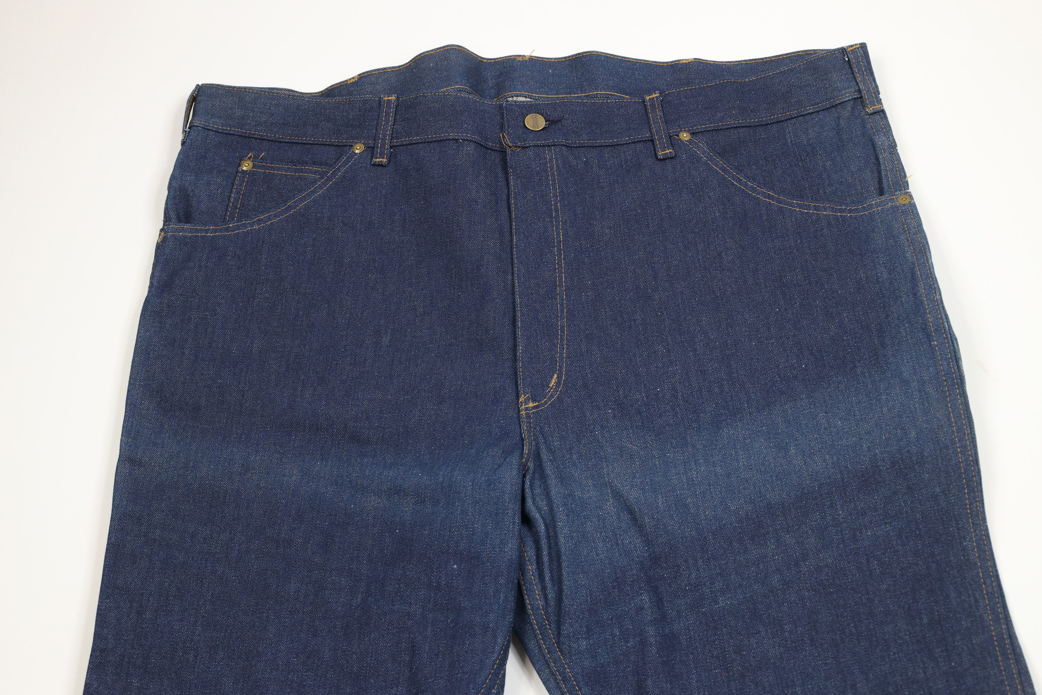 Carhartt Deadstock Vintage 80s Carhartt Wide Leg Denim Jeans Blue USA Size US 44 / EU 60 - 2 Thumbnail