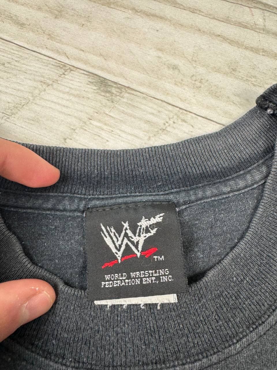 WWF Vintage 2001 WWF Undertaker T Shirt Wrestling WWE Size US L / EU 52-54 / 3 - 11 Thumbnail