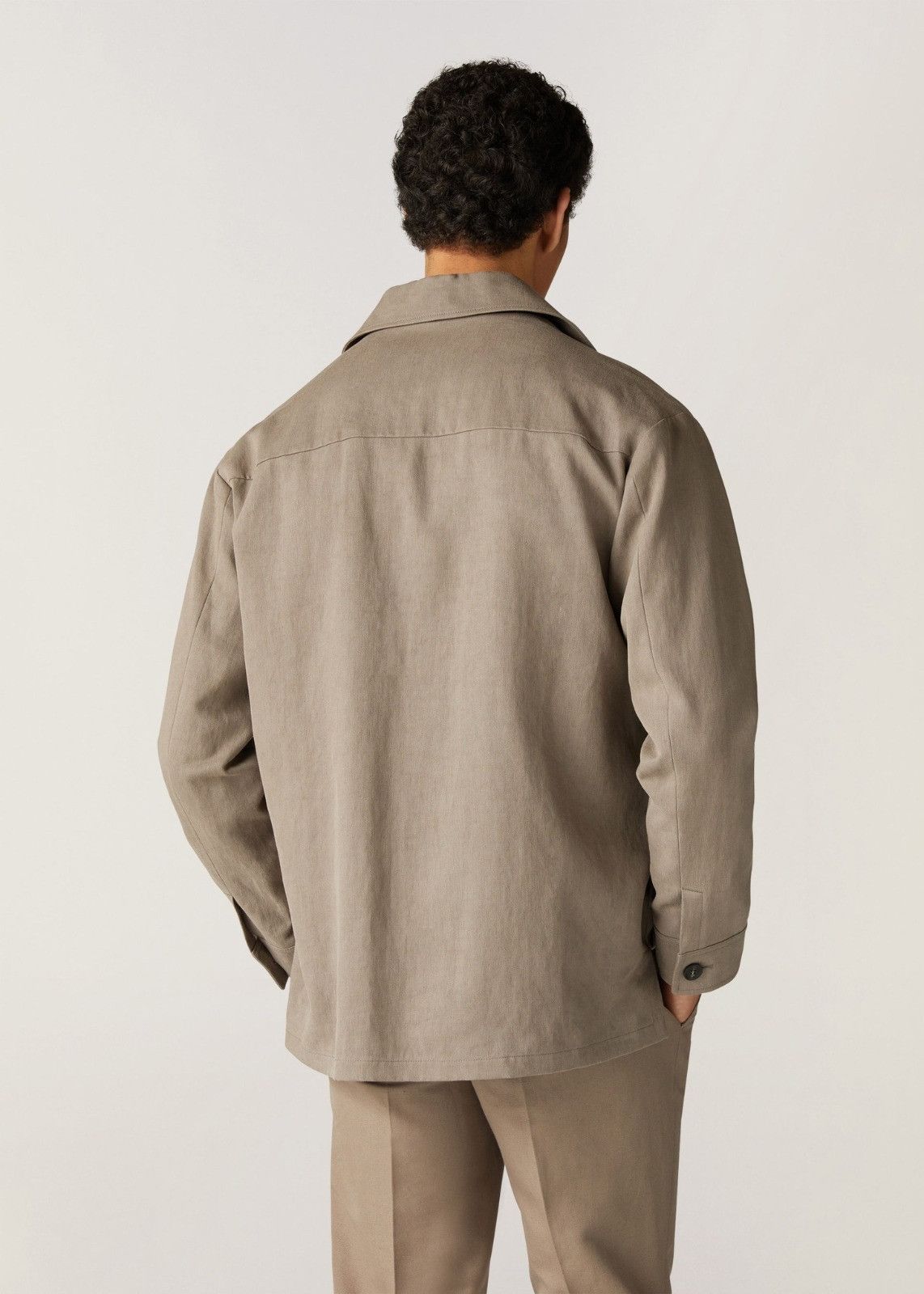 Loro Piana o1srvl11e0924 Andre Overshirt in Grey Size US S / EU 44-46 / 1 - 6 Thumbnail