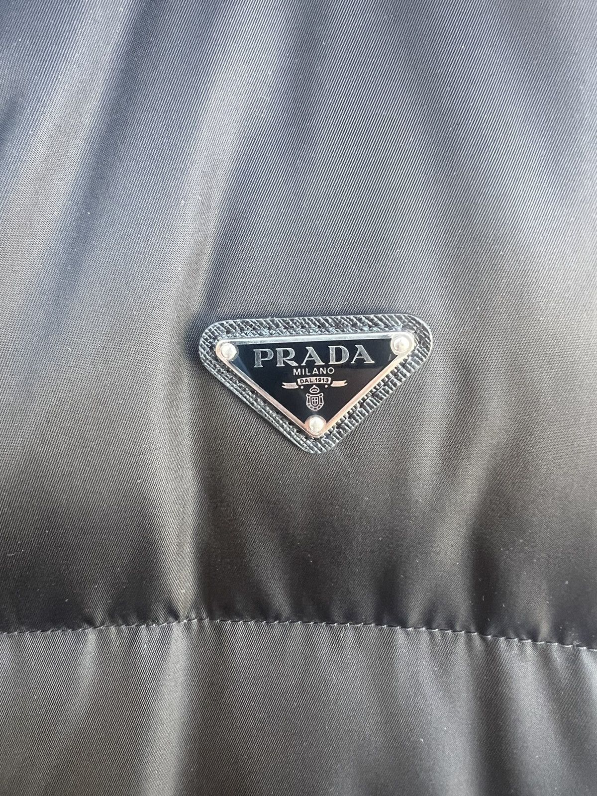 Prada Prada Renylon Padded Coat with sheepskin lining Size US M / EU 48-50 / 2 - 2 Thumbnail